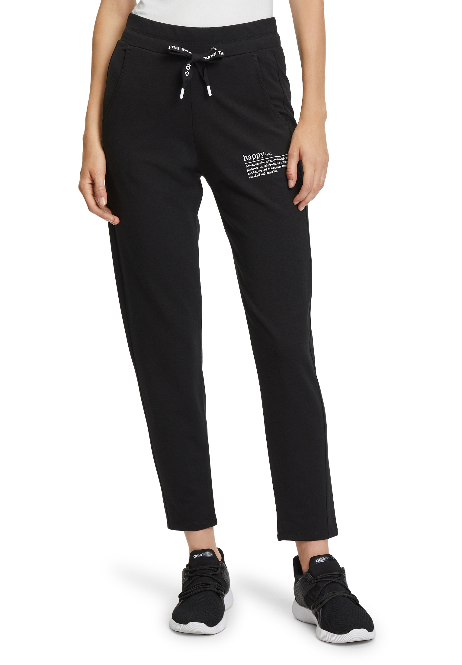 Betty Barclay Jogginghose "Betty Barclay Joggingpant mit elastischem Bund", Bunddetail