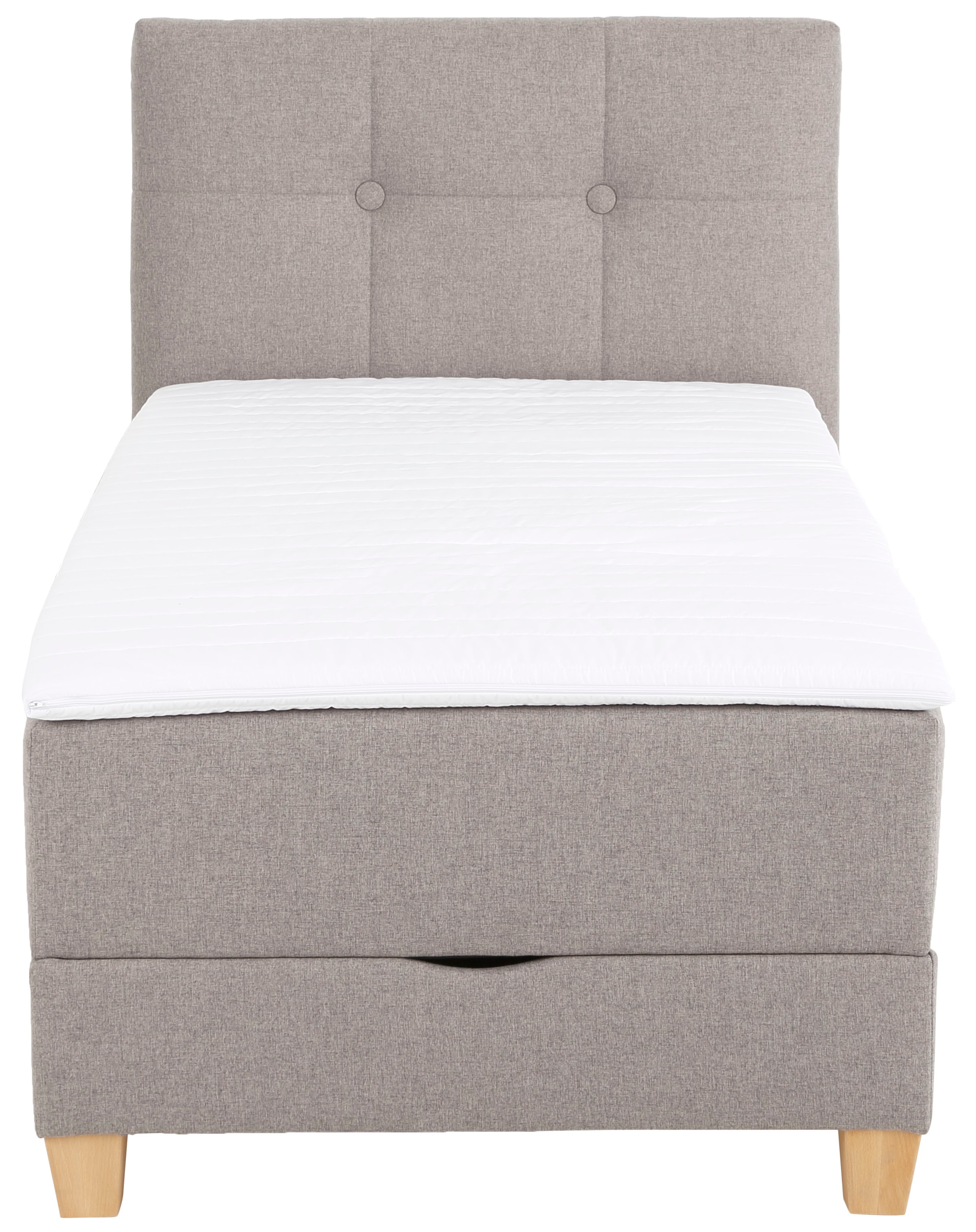 Home affaire Boxbett »Lonrai« in H2,H3 & H4 und XXL - Überlänge 220cm wählbar, inkl. Topper