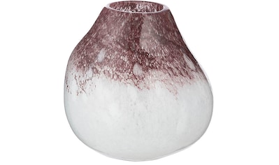 Tischvase »Vidro, Dekovase«, (1 St.), Vase aus durchgefärbtem Glas