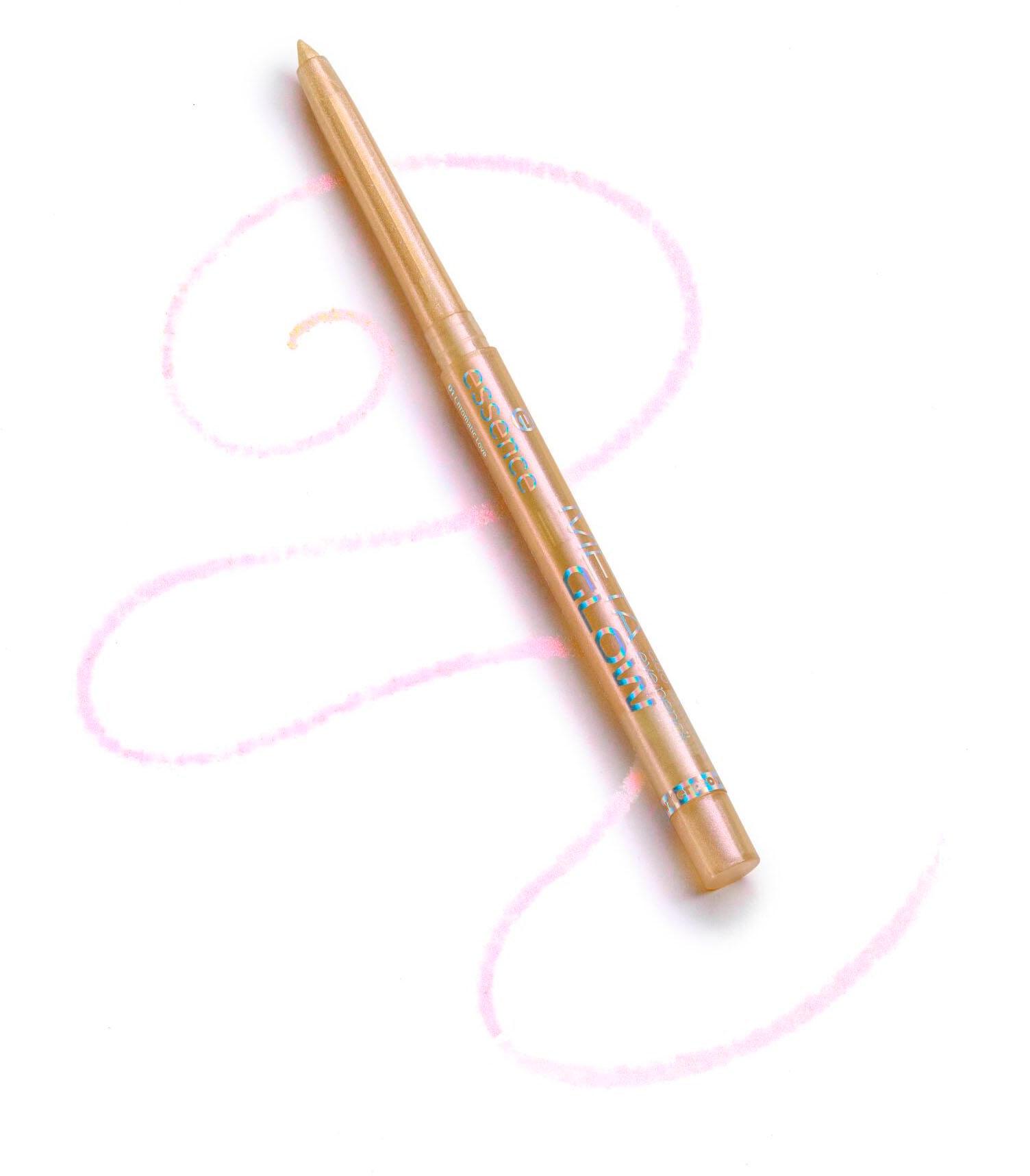 Essence Kajal »META GLOW duo-chrome eye pencil«, (3er Pack), mit hell schimmernden Goldton