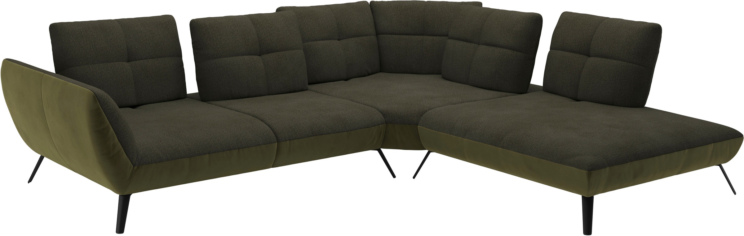 Places of Style Ecksofa »Mikado L-Form«, inkl. Sitztiefenverstellung und Armteilverstellung