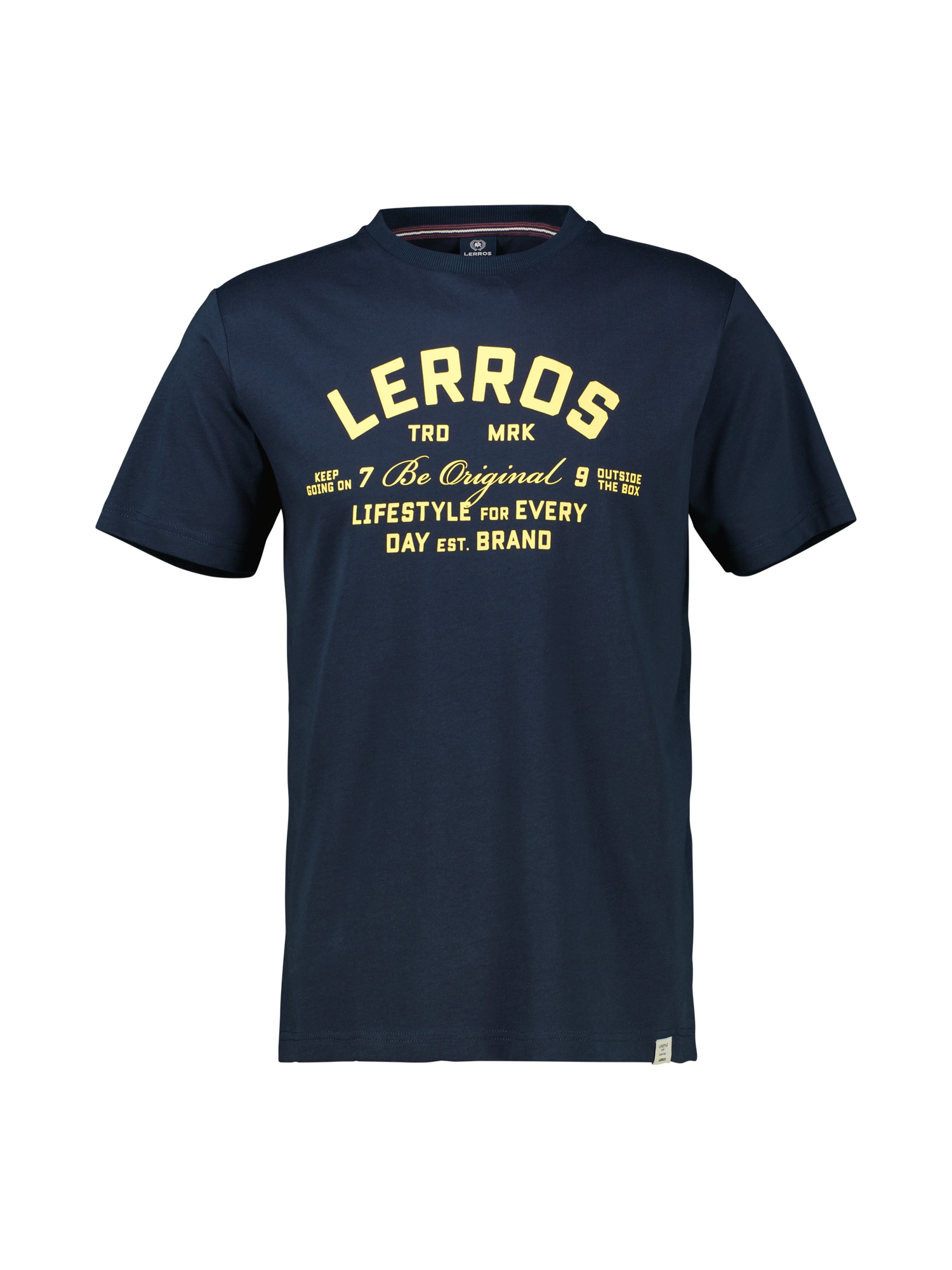 LERROS T-Shirt "LERROS Sommerliches T-Shirt mit Print" günstig online kaufen