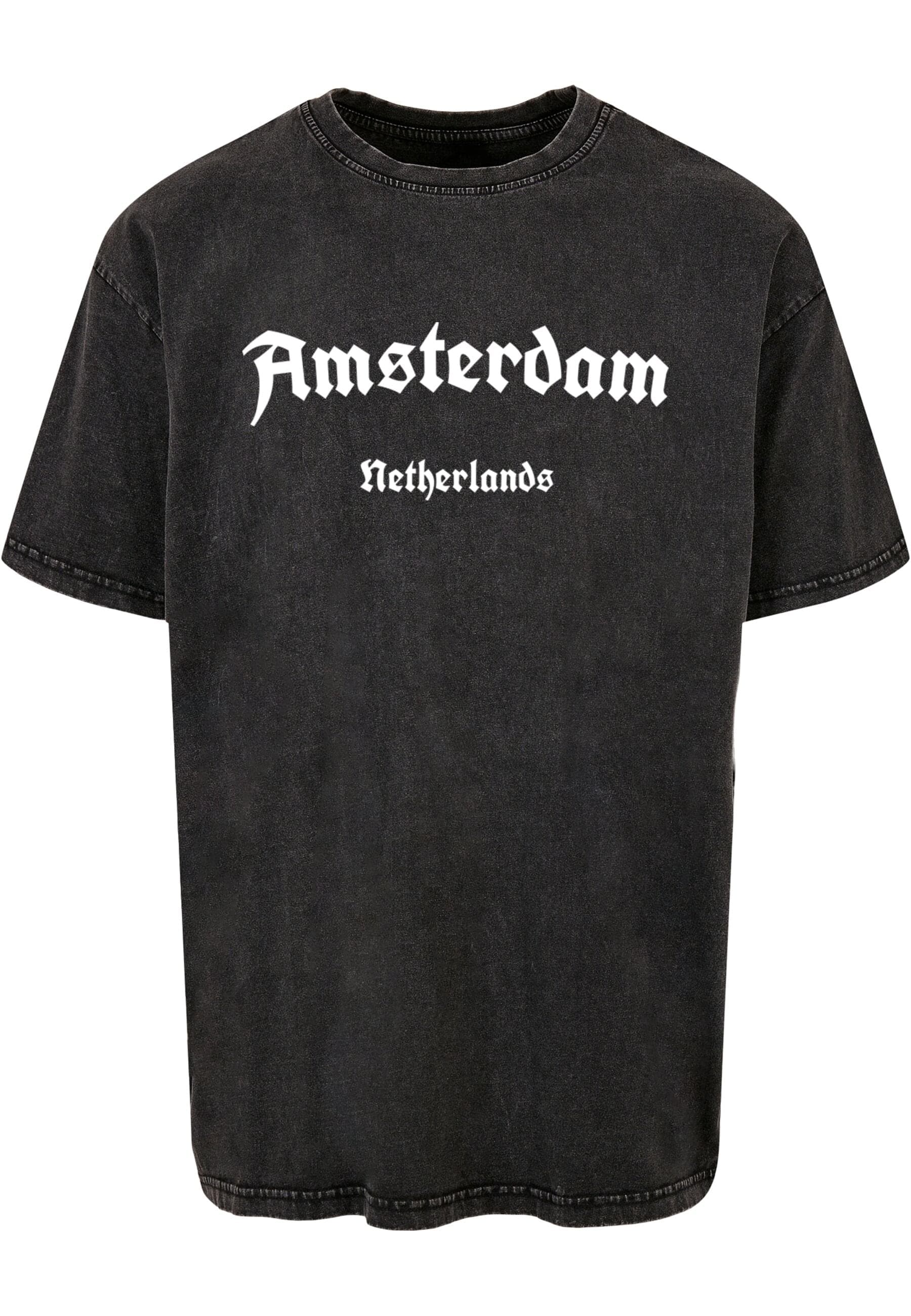 Merchcode T-Shirt "Merchcode Herren Amsterdam X Acid Washed Heavy Oversize günstig online kaufen