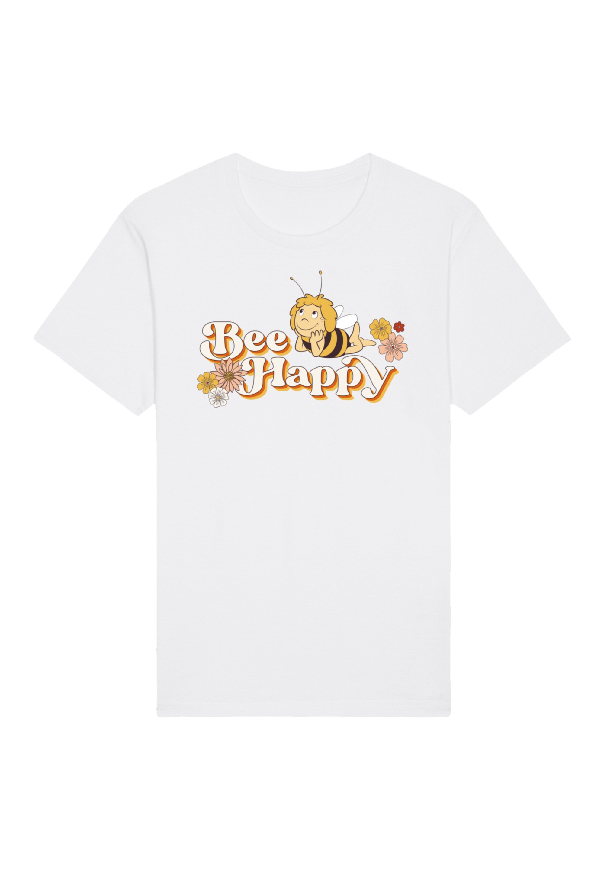 F4NT4STIC T-Shirt »Die Biene Maja Bee Happy«, Premium Qualität, Zeichentrick, TV Serie