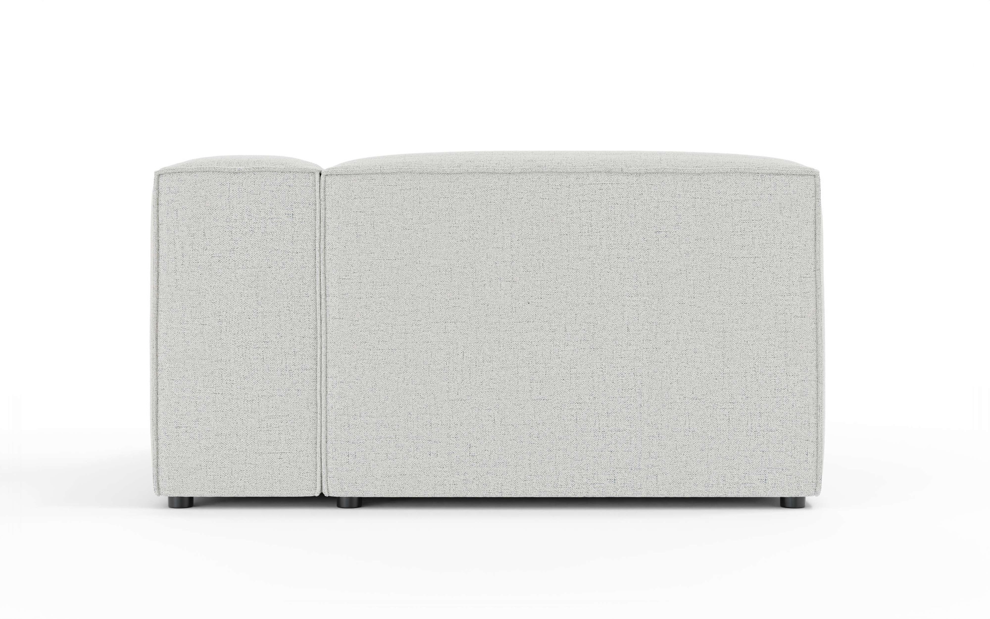 INOSIGN Ottomane »HAILY links/rechts bestellbar, Loungemöbel, Maße B/T/H: 130/130/72 cm«, als Modul oder separat verwendbar, für individuelle Zusammenstellung