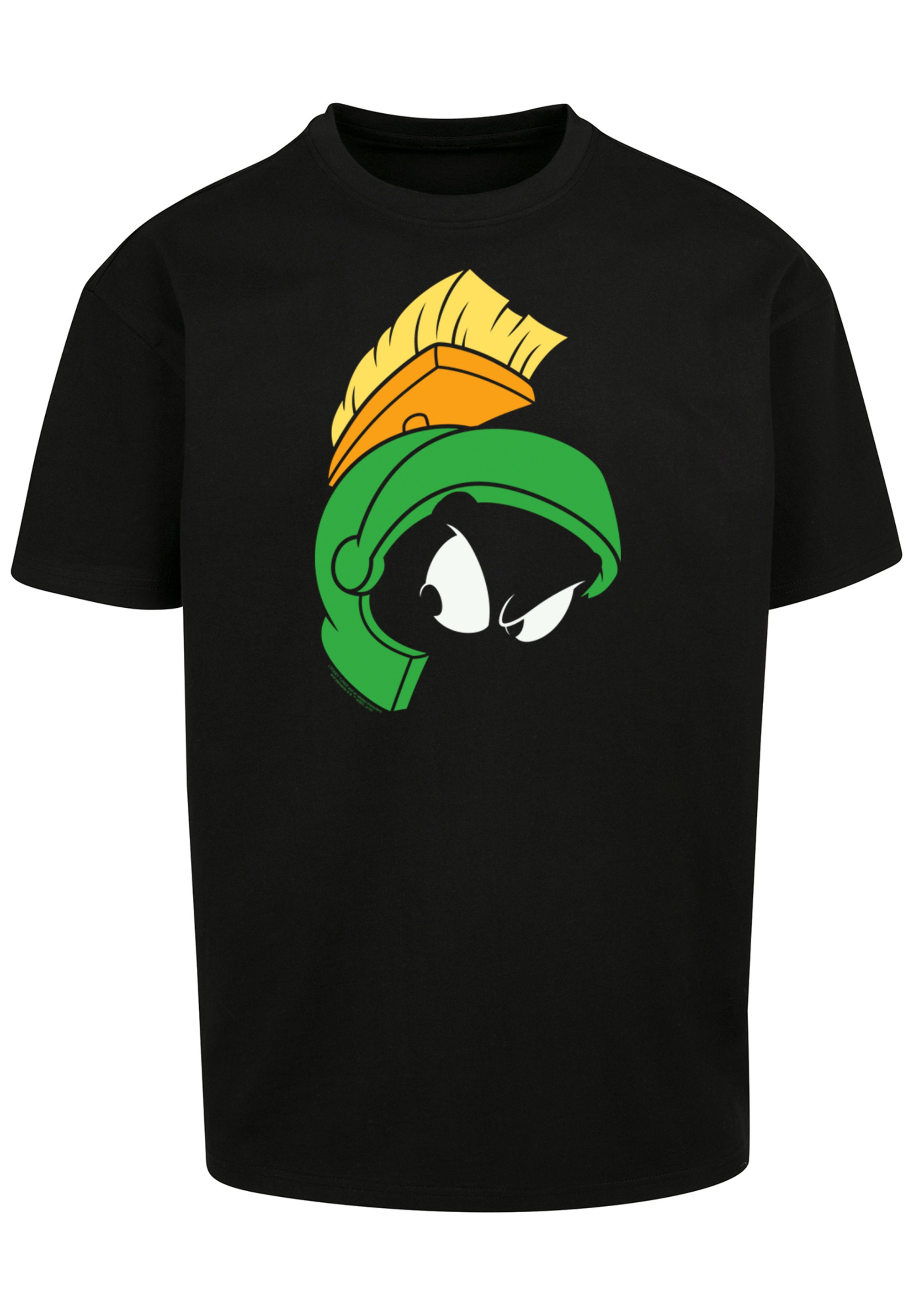 F4NT4STIC Kurzarmshirt F4NT4STIC Herren Marvin The Martian Face with Heavy günstig online kaufen