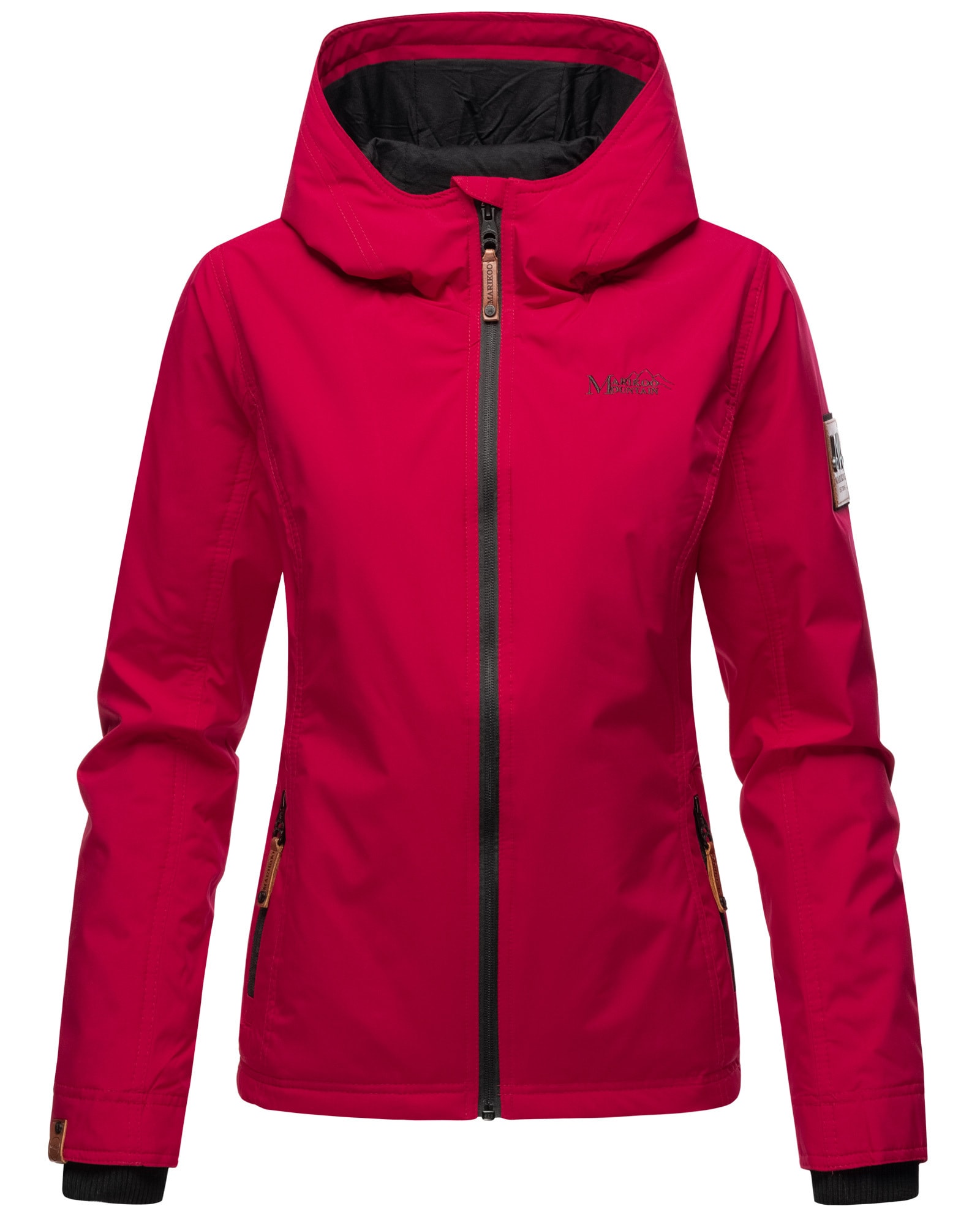 Marikoo Outdoorjacke »Brombeere«, sportliche Übergangsjacke mit Kapuze
