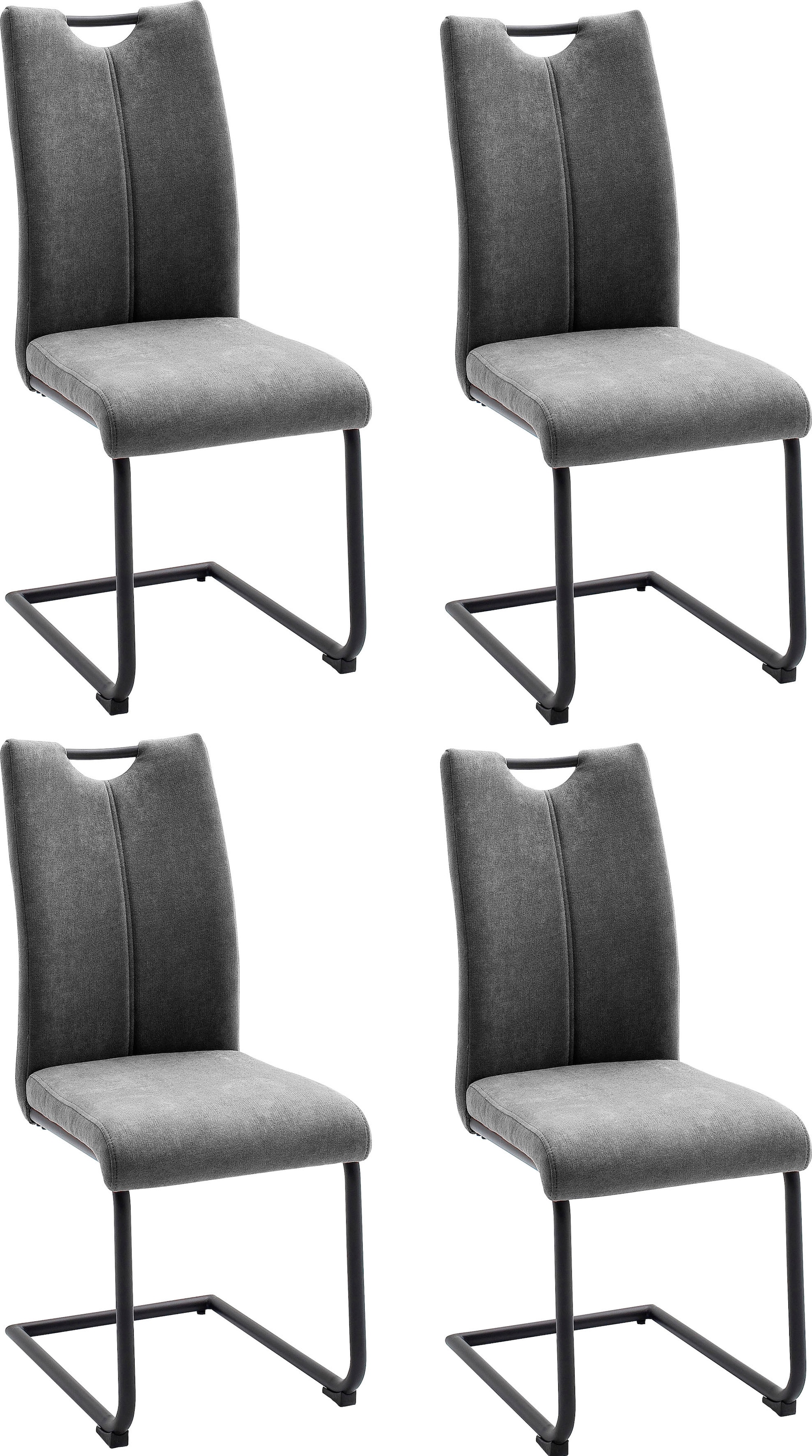 MCA furniture Freischwinger "Adana" () 4 Stk. (4er-Set), Belastbarkeit 120 günstig online kaufen