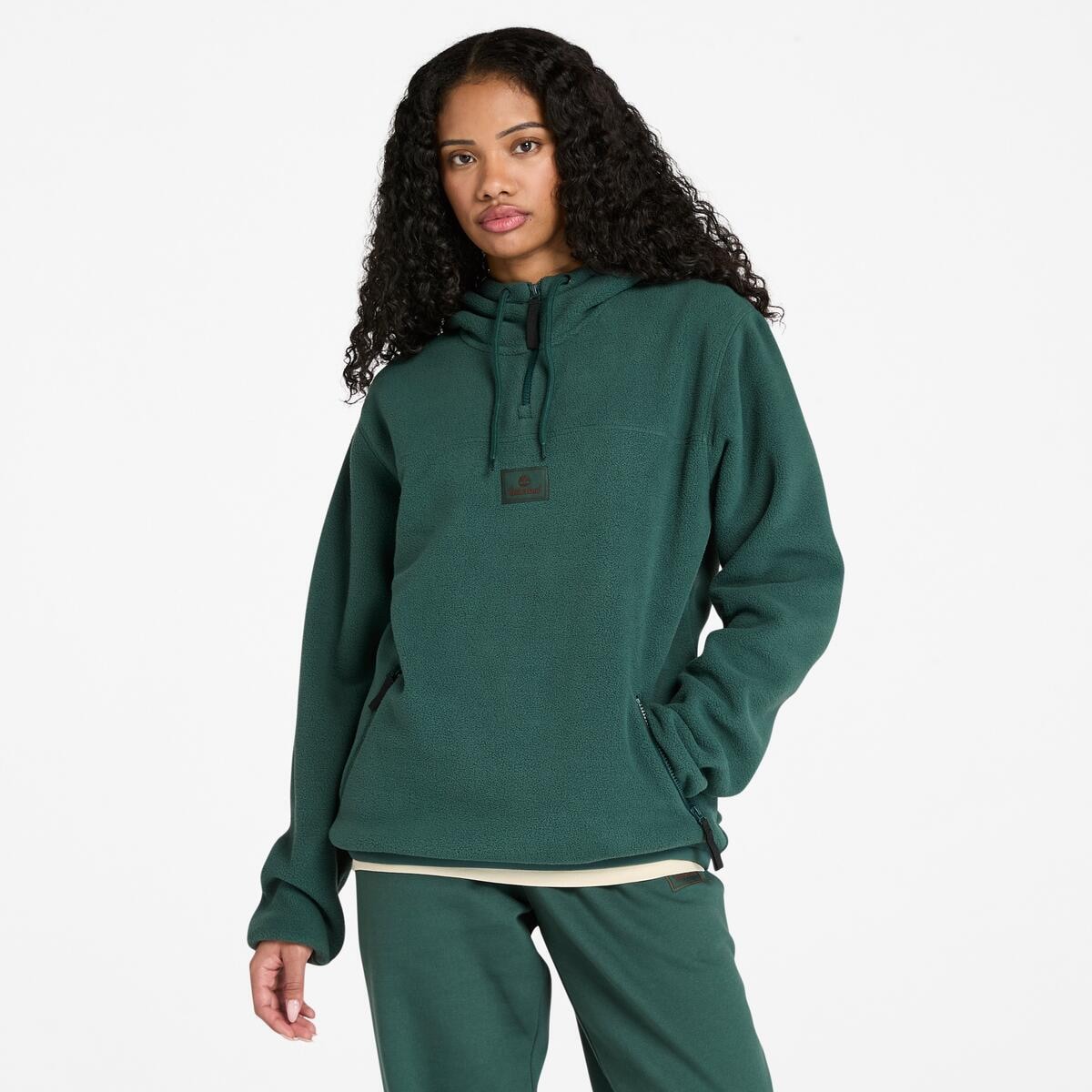 Timberland Kapuzensweatshirt "Silicon Badge Polar Fleece Hoodie", (1 tlg.) günstig online kaufen