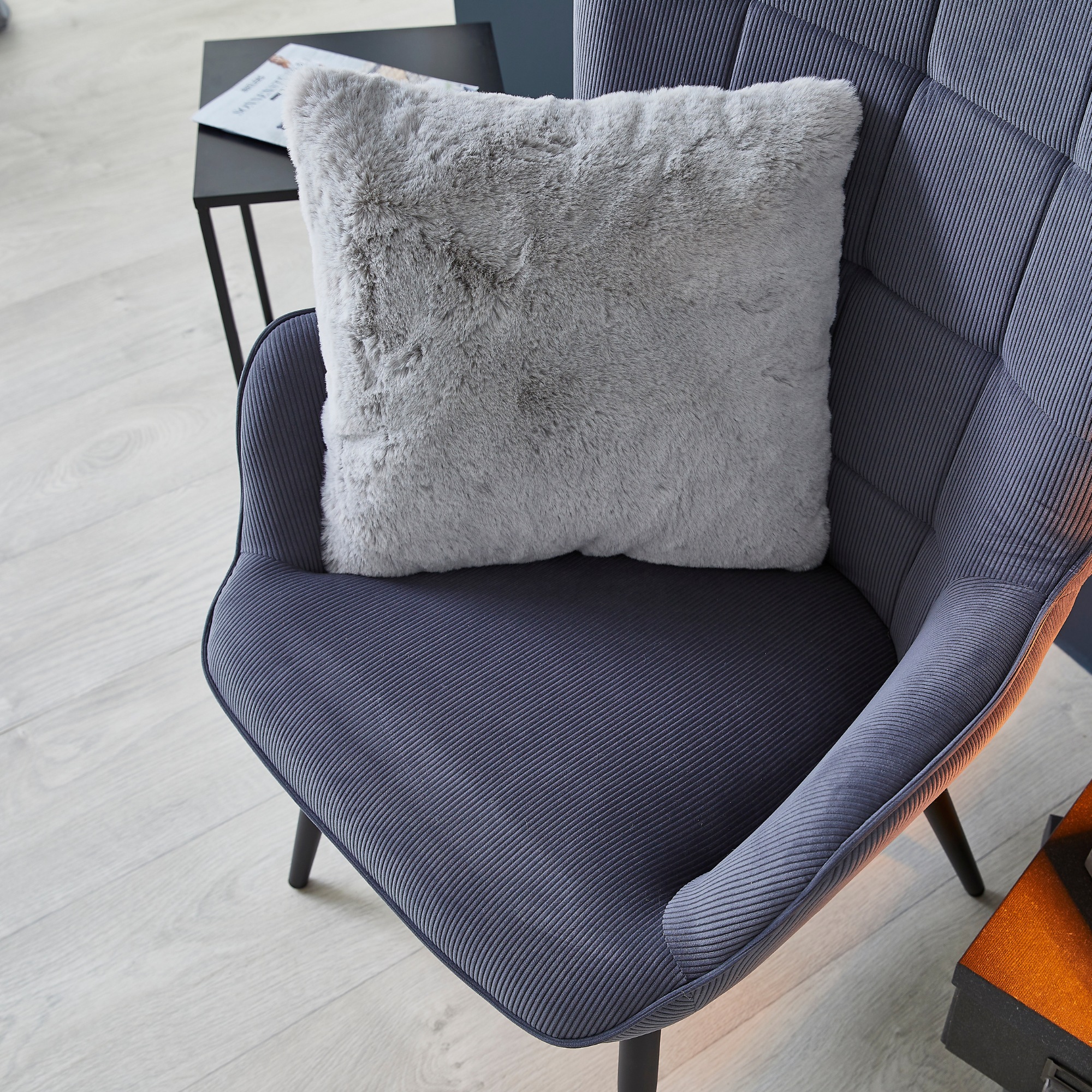 LUXOR living Fellkissen "Dekokissen Novara" Kunstfell, eckig, 40x40 cm, seh günstig online kaufen