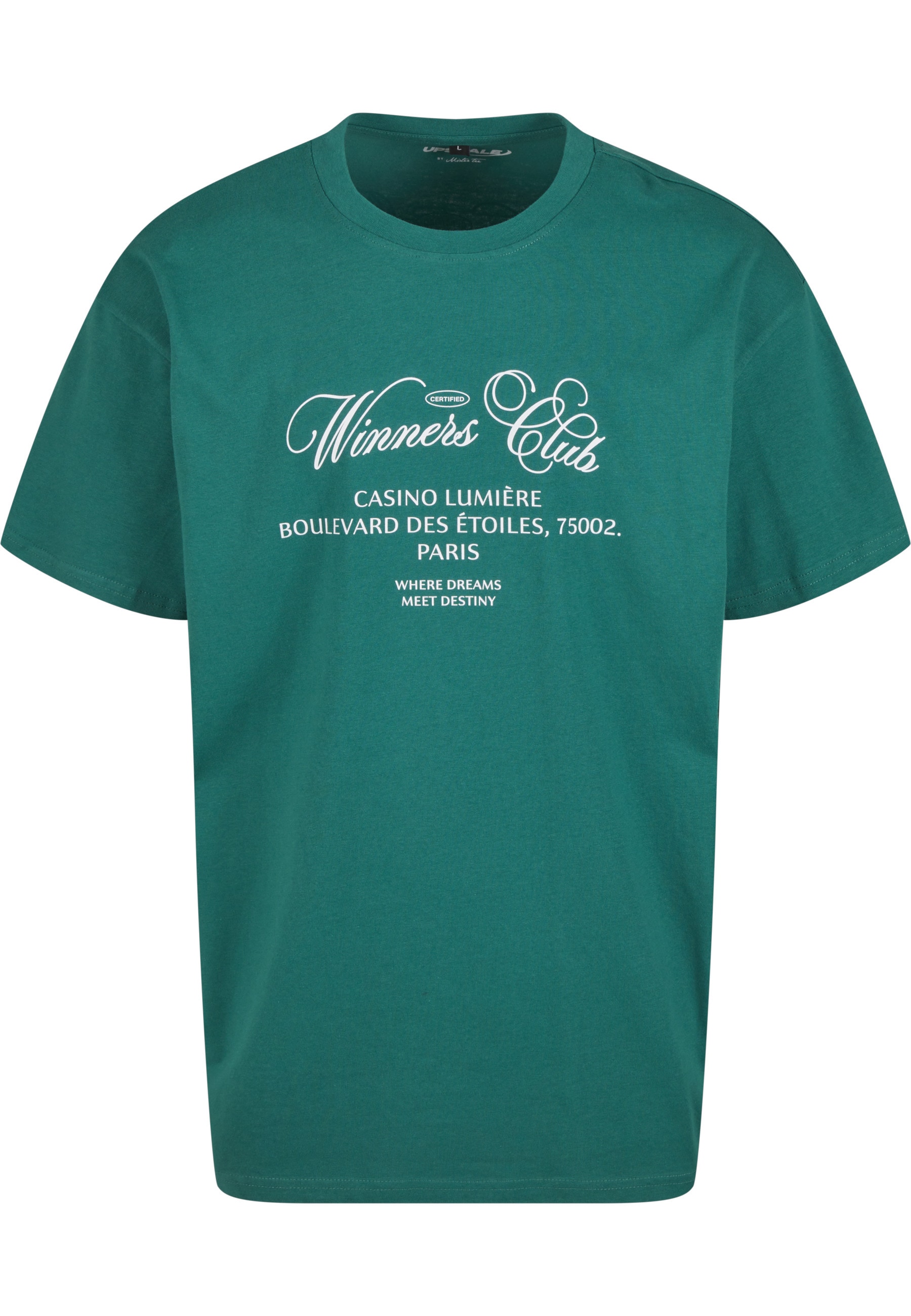 Upscale by Mister Tee T-Shirt "Upscale by Mister Tee Winners Club Oversize Tee" 1 Stk.