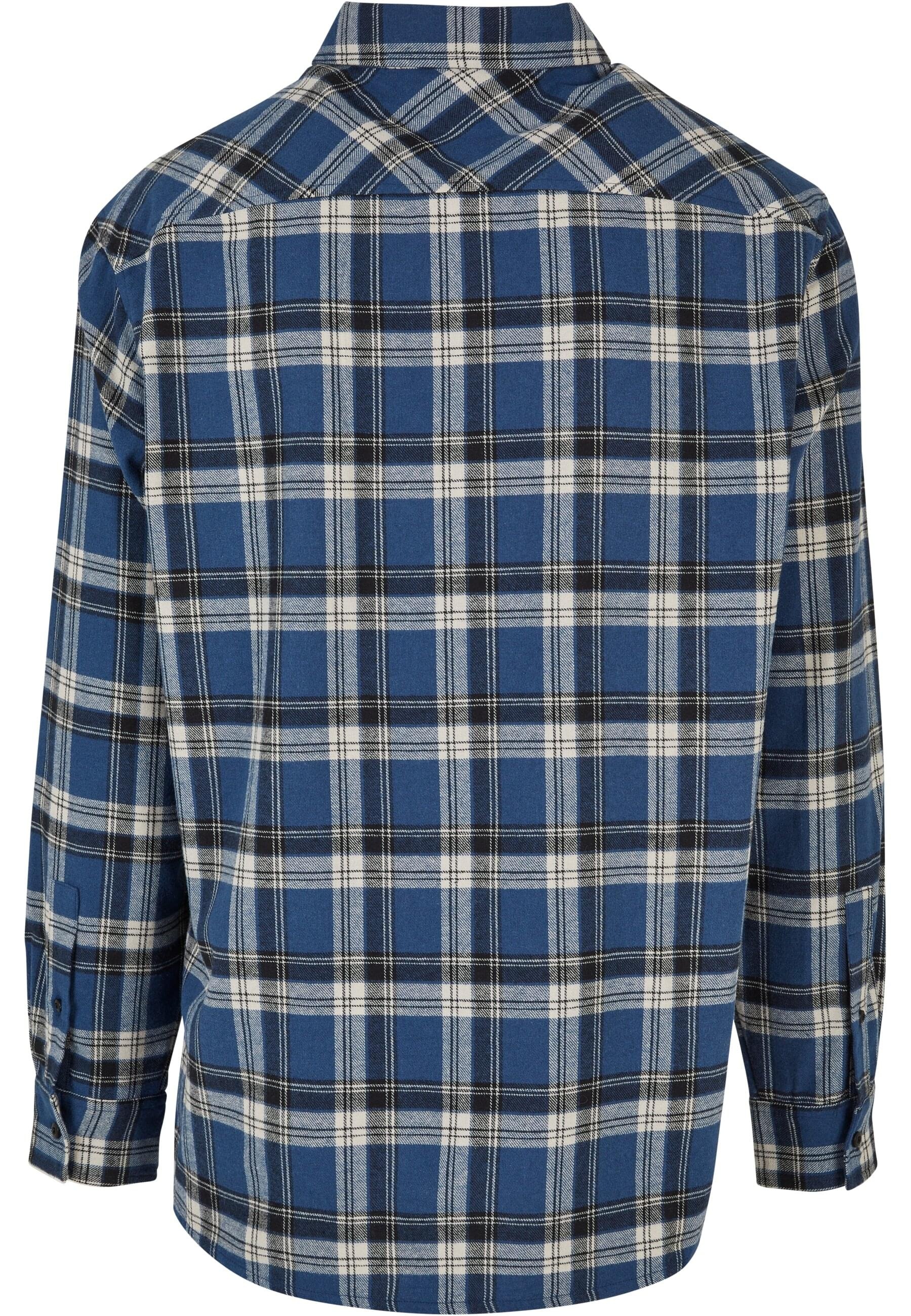URBAN CLASSICS Langarmhemd »Urban Classics Herren Lake Check Shirt«, (1 tlg.)
