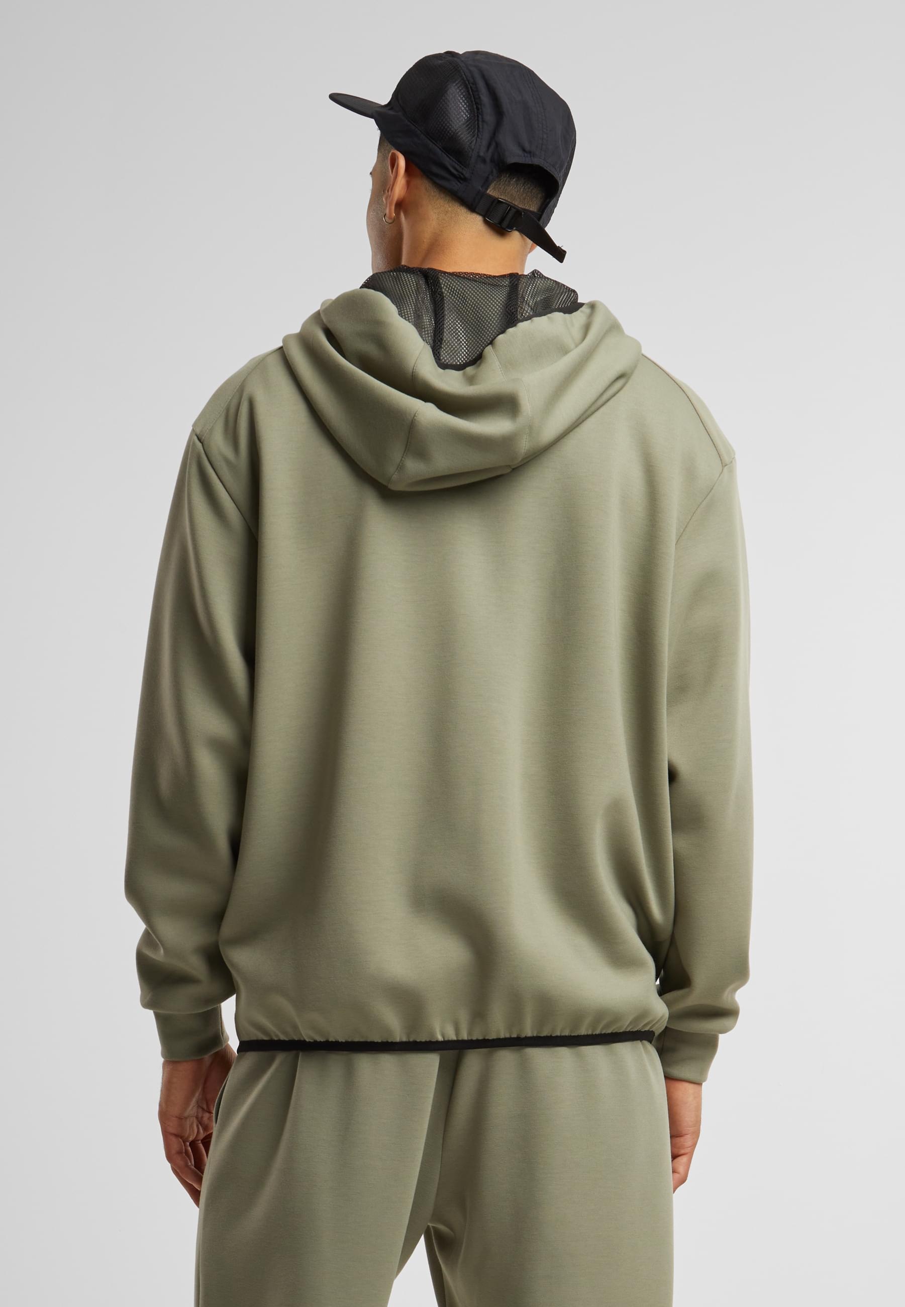 URBAN CLASSICS Sweatjacke »Urban Classics Scuba Zip Pocket Hoody«