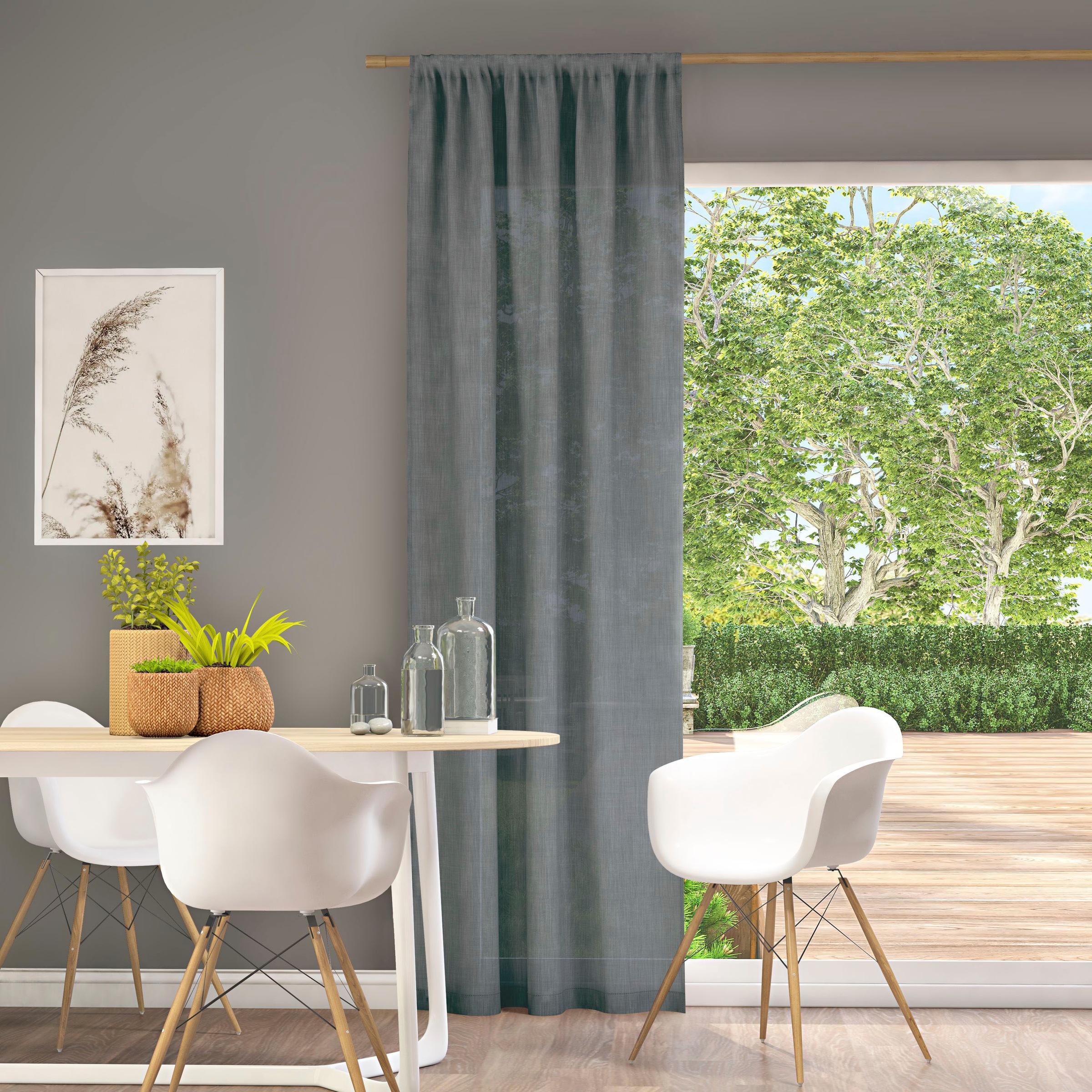 Neutex for you Vorhang "Mara-ECO" Stangendurchzug 1 tlg. günstig online kaufen