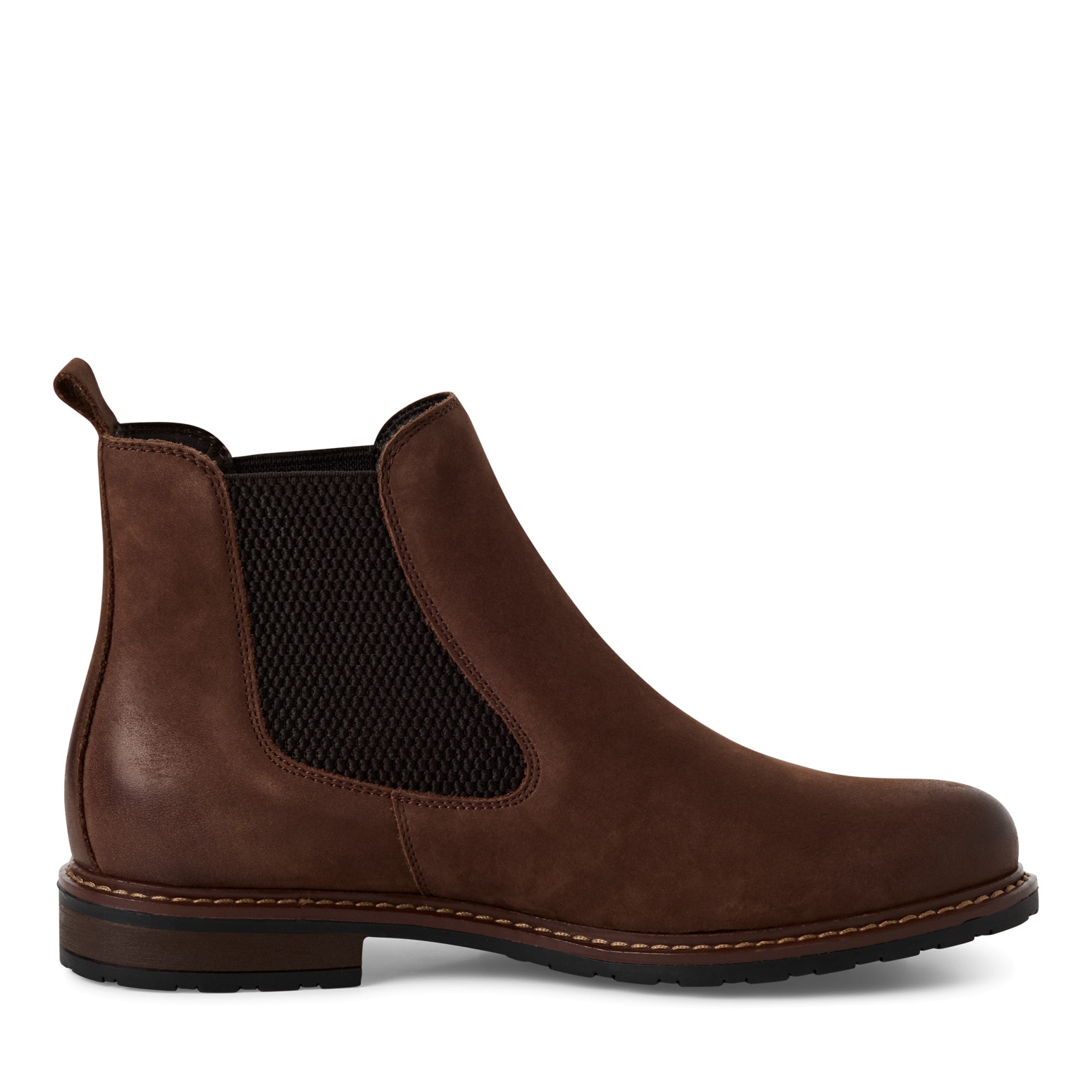 Tamaris Chelseaboots, Blockabsatz, Stiefelette, Businesschuh, Schlupfboots, Anziehlasche