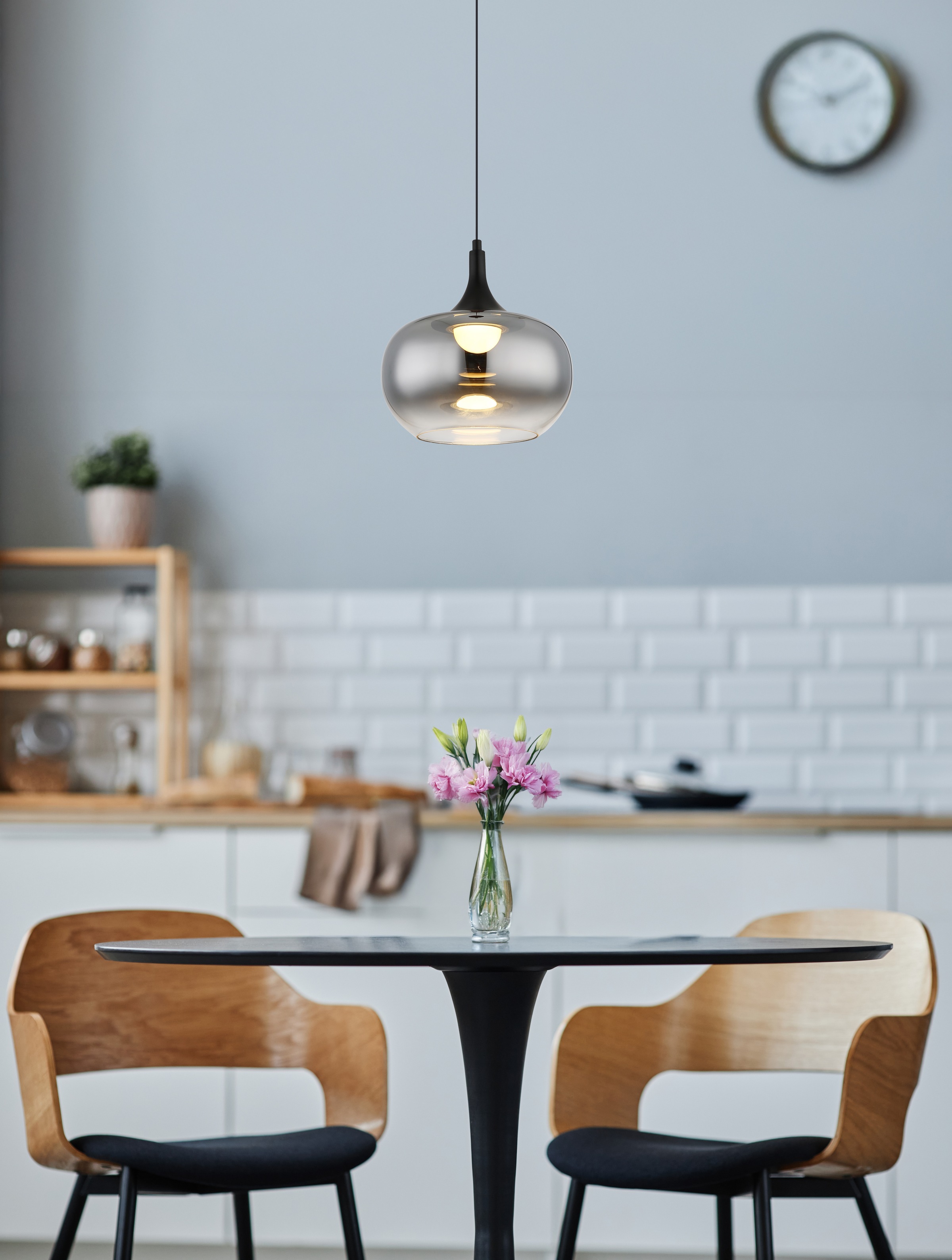 NOWA Hängeleuchte »LUI« LED-Modul 1 Stk. Warmweiß LED-Hängeleuchte, dimmbar, Soft-Lift, elegant & funktional