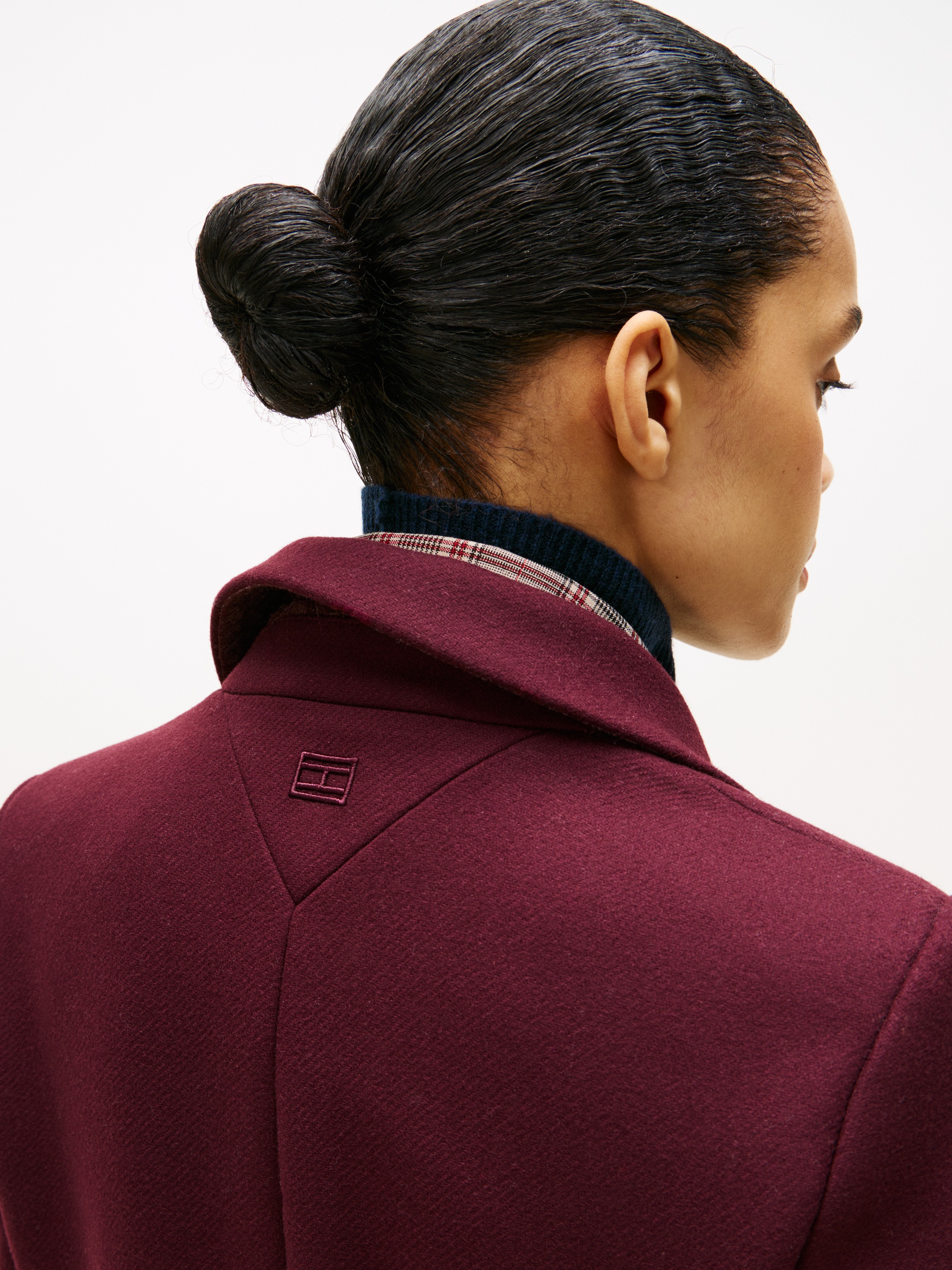Tommy Hilfiger Langmantel »CLASSIC SB WOOL REG COAT«, mit Wolle und Kaschmiranteil