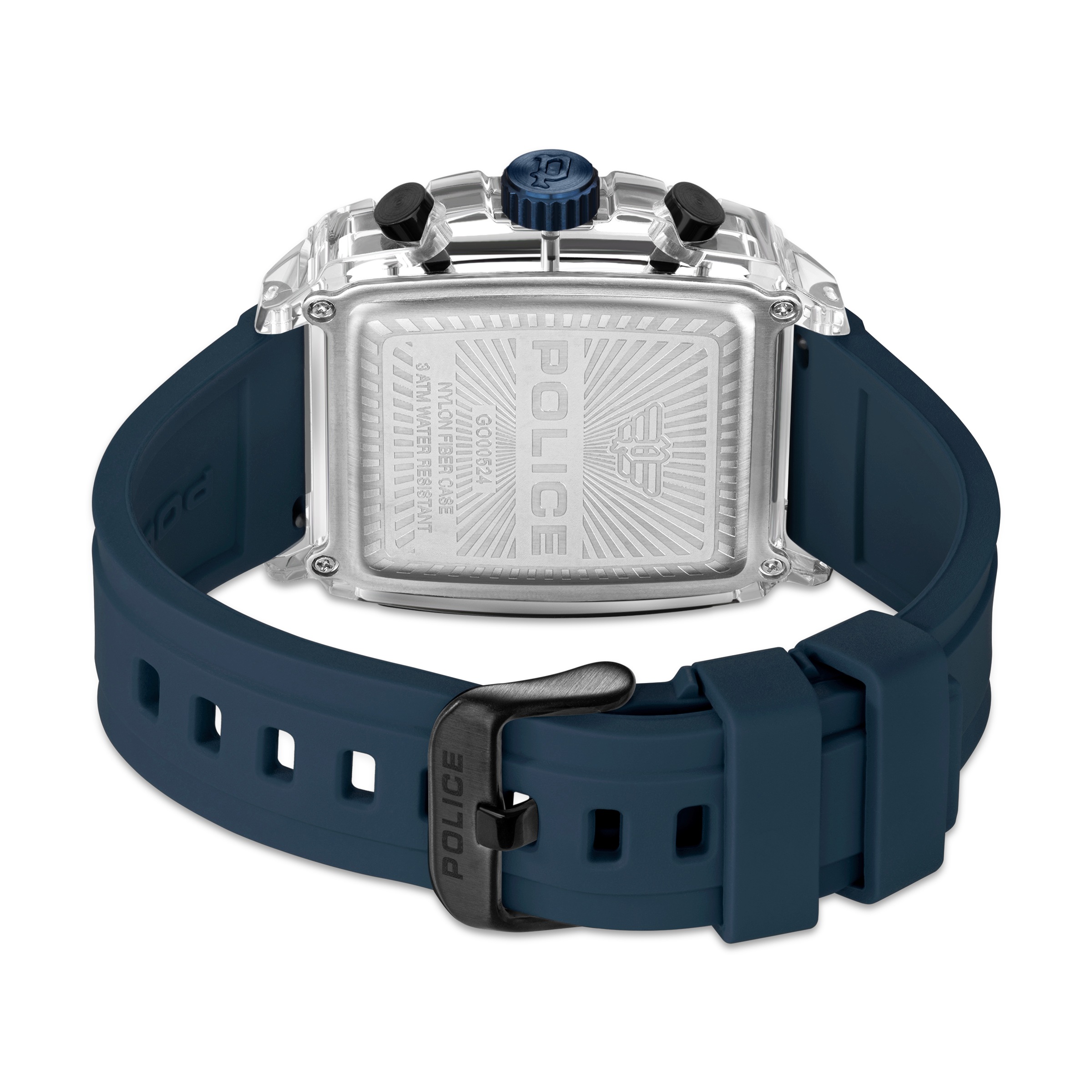 Police Chronograph »Clout Set« Quarzuhr, Armbanduhr, Herrenuhr, Silikonarmband