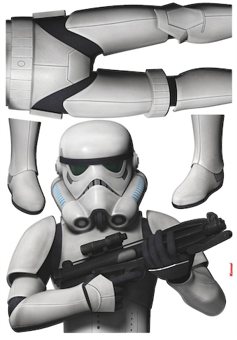 Komar Wandtattoo »Star Wars Stormtrooper« (4...