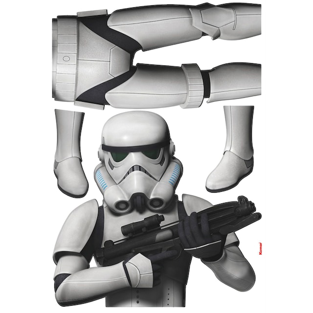 Komar Wandtattoo »Star Wars Stormtrooper«, (4 St.), 100x70 cm (Breite x Höhe),  selbstklebendes Wandtattoo | BAUR