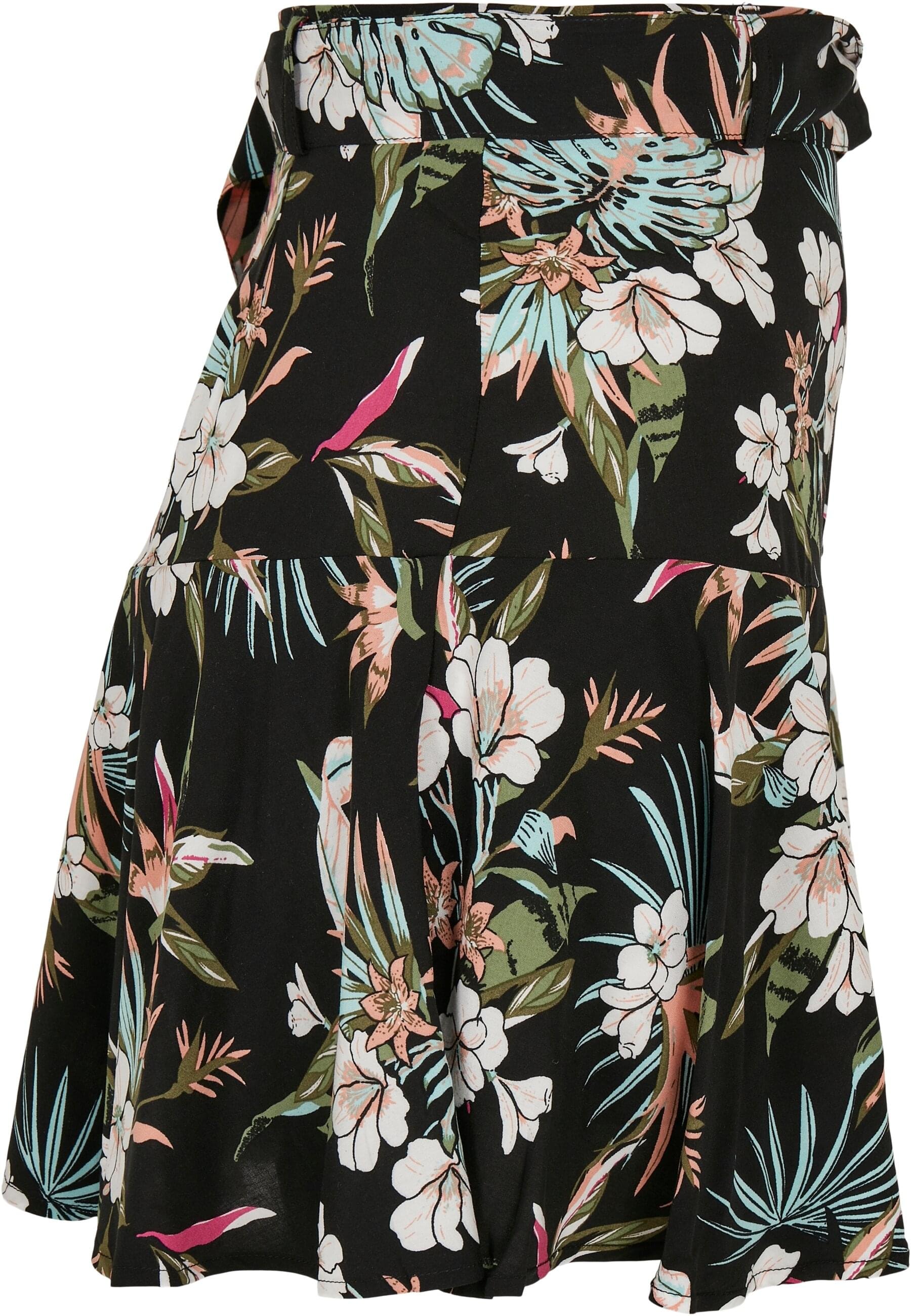 URBAN CLASSICS Jerseyrock »Urban Classics Damen Ladies Viscose Mini Skort«, (1 tlg.)