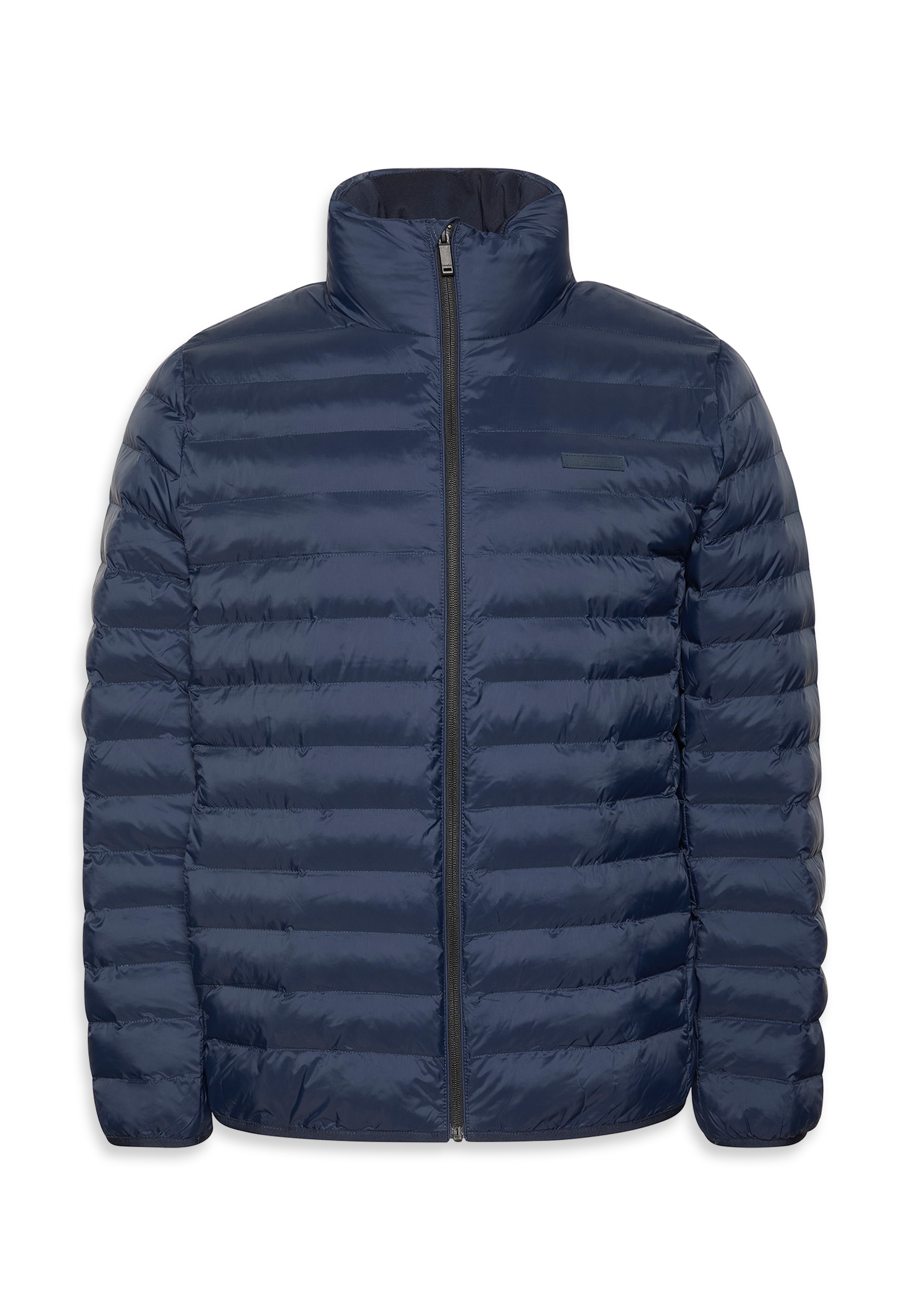 Calvin Klein Steppjacke »LS LT WT NYLN CHNNLD«, ohne Kapuze, Mit Rundhalsausschnitt