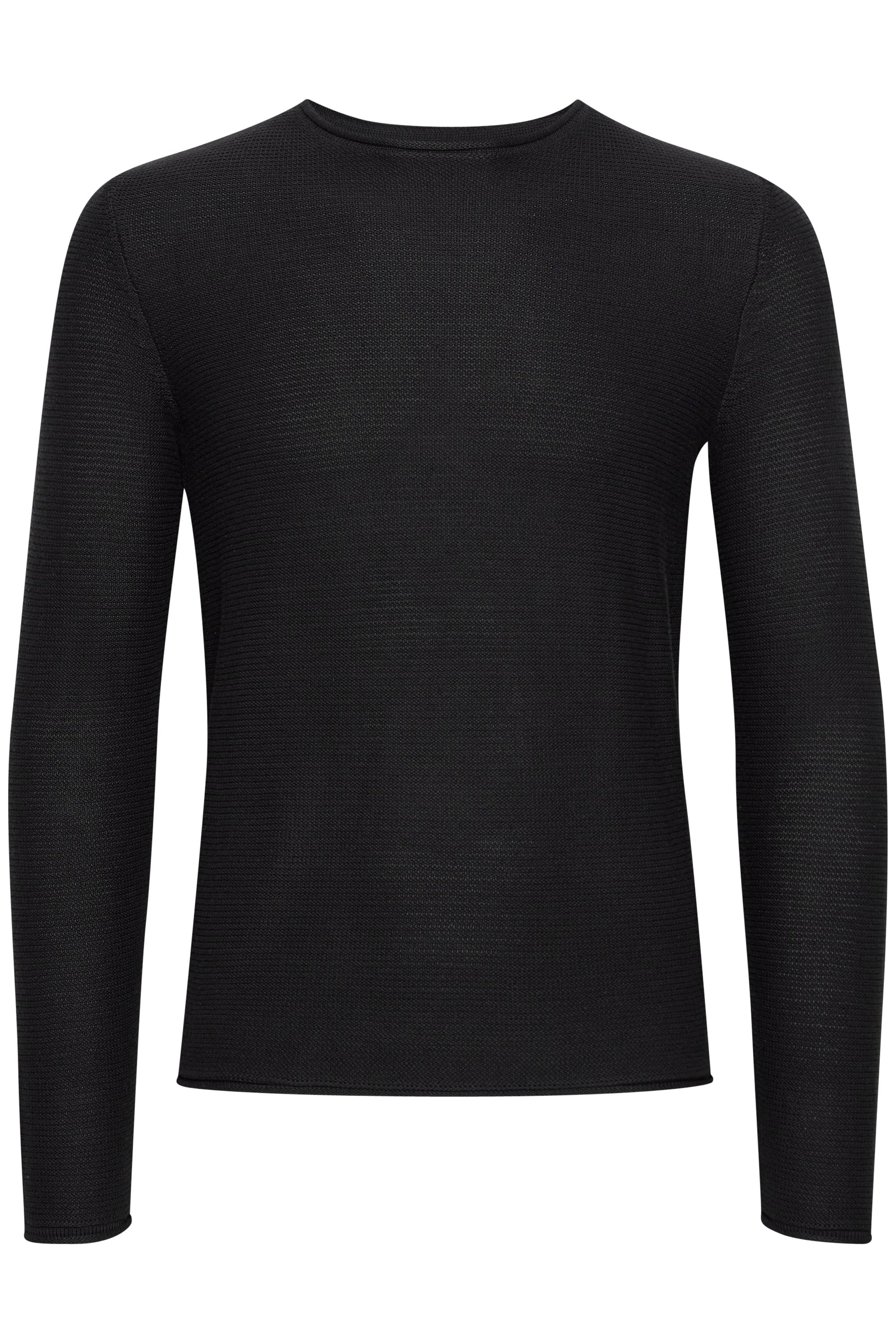 SOLID Herren Strickfleece-Pullover "Strickpullover SDJarah", schwarz, Gr. XXL, Obermaterial: 50% Baumwolle CO. 50% Polyacryl PAN., Pullover