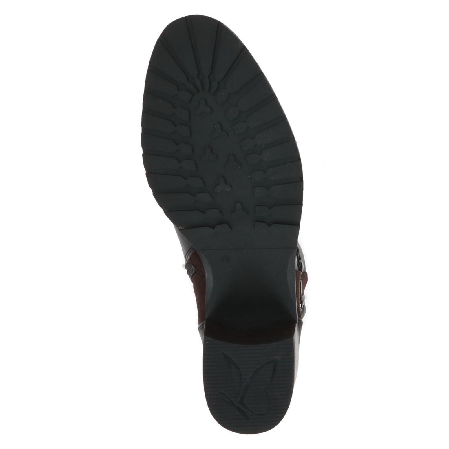 Caprice Stiefelette, Blockabsatz, Businessschuh mit geflochtenem Zierriemchen
