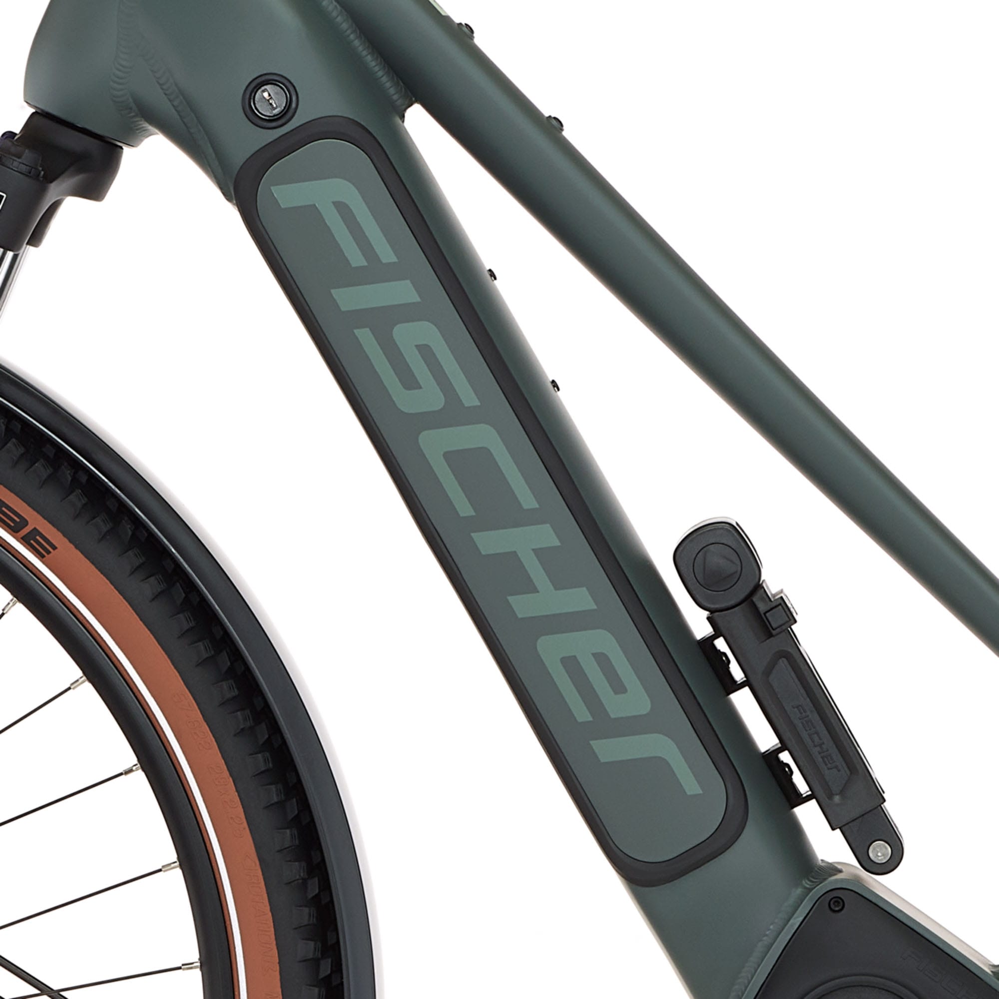 FISCHER Fahrrad E-Bike »TERRA T100 711«, 10 Gang, Shimano, Schaltwerk Deore