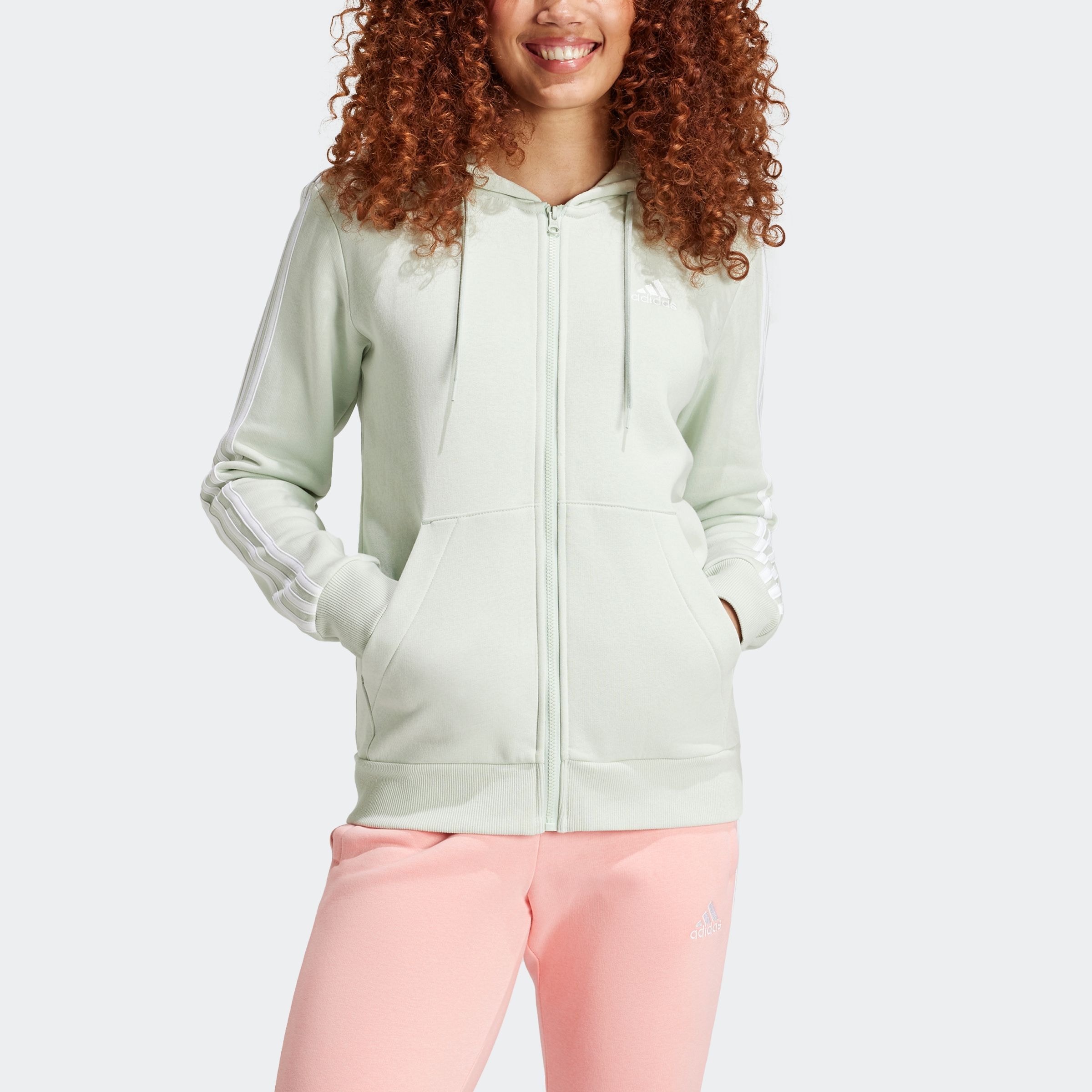 adidas Sportswear Kapuzensweatshirt »ESSENTIALS 3STREIFEN KAPUZENJACKE«