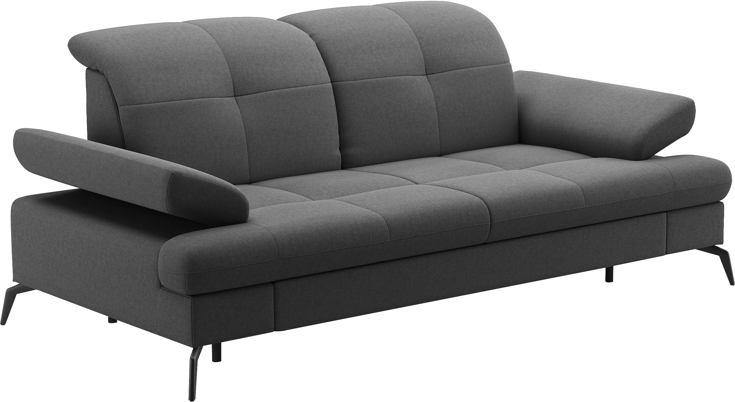 sit&more 3-Sitzer »Amica, inkl. Sitztiefenverstellung und Armteilverstellung«, wahlweise mit Kopfteilverstellung und Bettfunktion