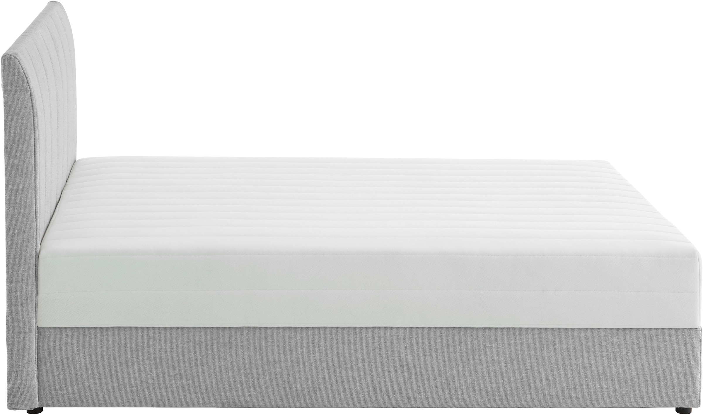 ATLANTIC home collection Boxbett »ALISIA«, mit Taschenfederkern, Bettkasten und Kissenrolle im Originalbezug