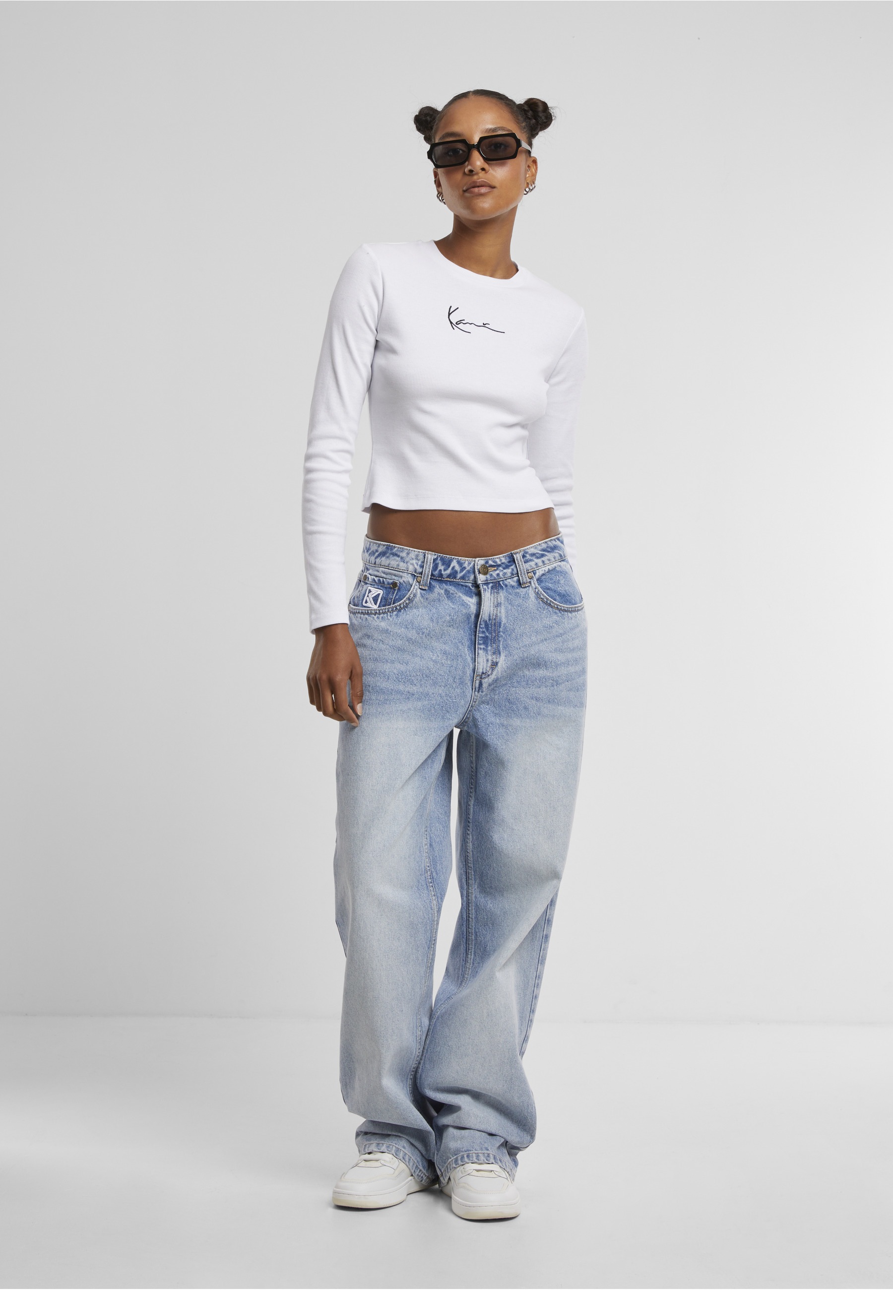 Karl Kani Bequeme Jeans »Karl Kani Karl Kani OG Five Pocket Straight Leg Denim vintage«