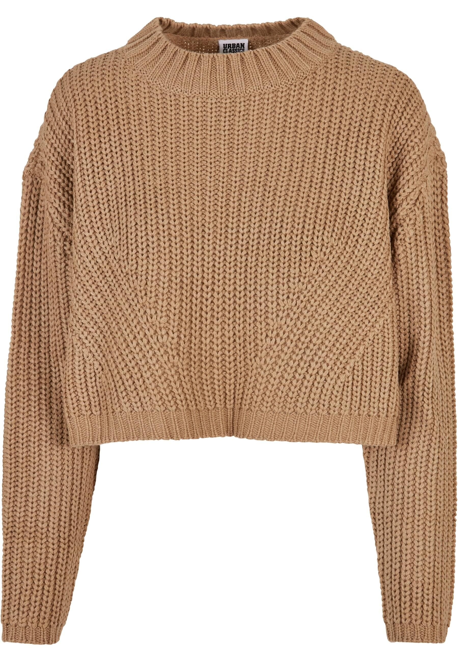 URBAN CLASSICS Rundhalspullover "Urban Classics Damen Ladies Wide Oversize Sweater"