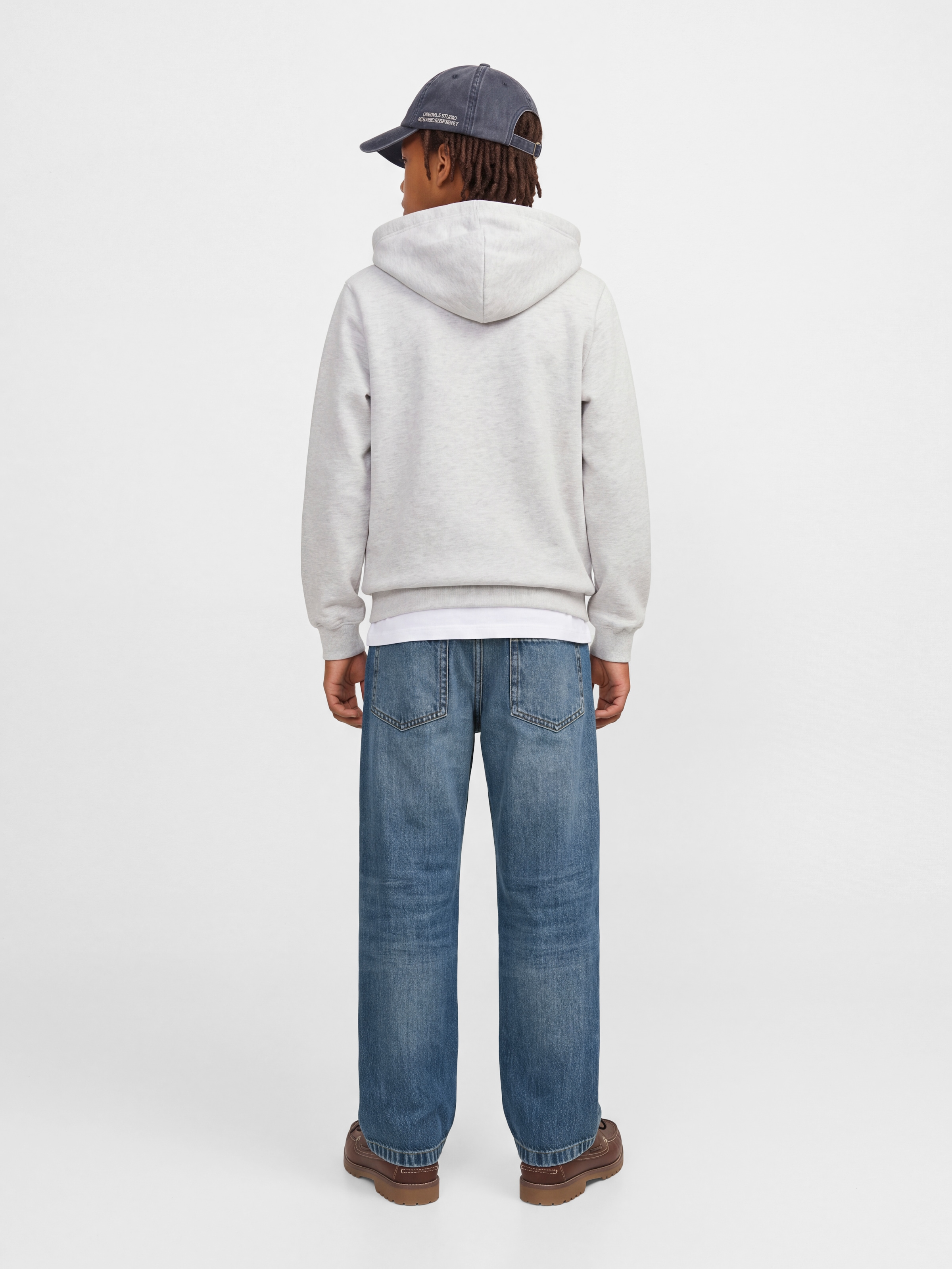 Jack & Jones Junior Relax-fit-Jeans »JJIALEX JJCREW ST 105 JNR« Baumwolle, relaxed fit