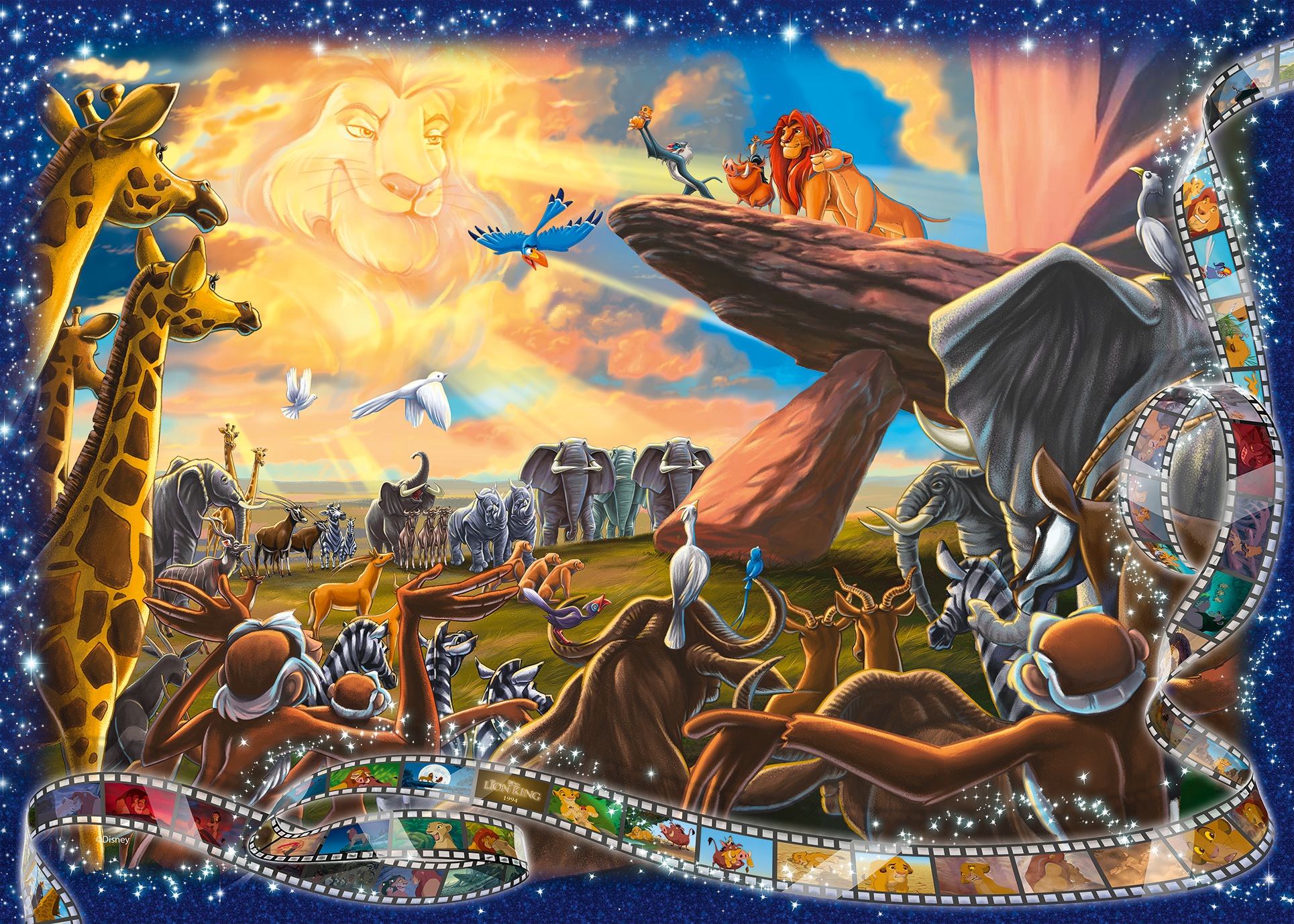 Ravensburger Puzzle »Collector's Edition - Disney Classics, Der König der Löwen«, Made in Germany; FSC® - schützt Wald - weltweit