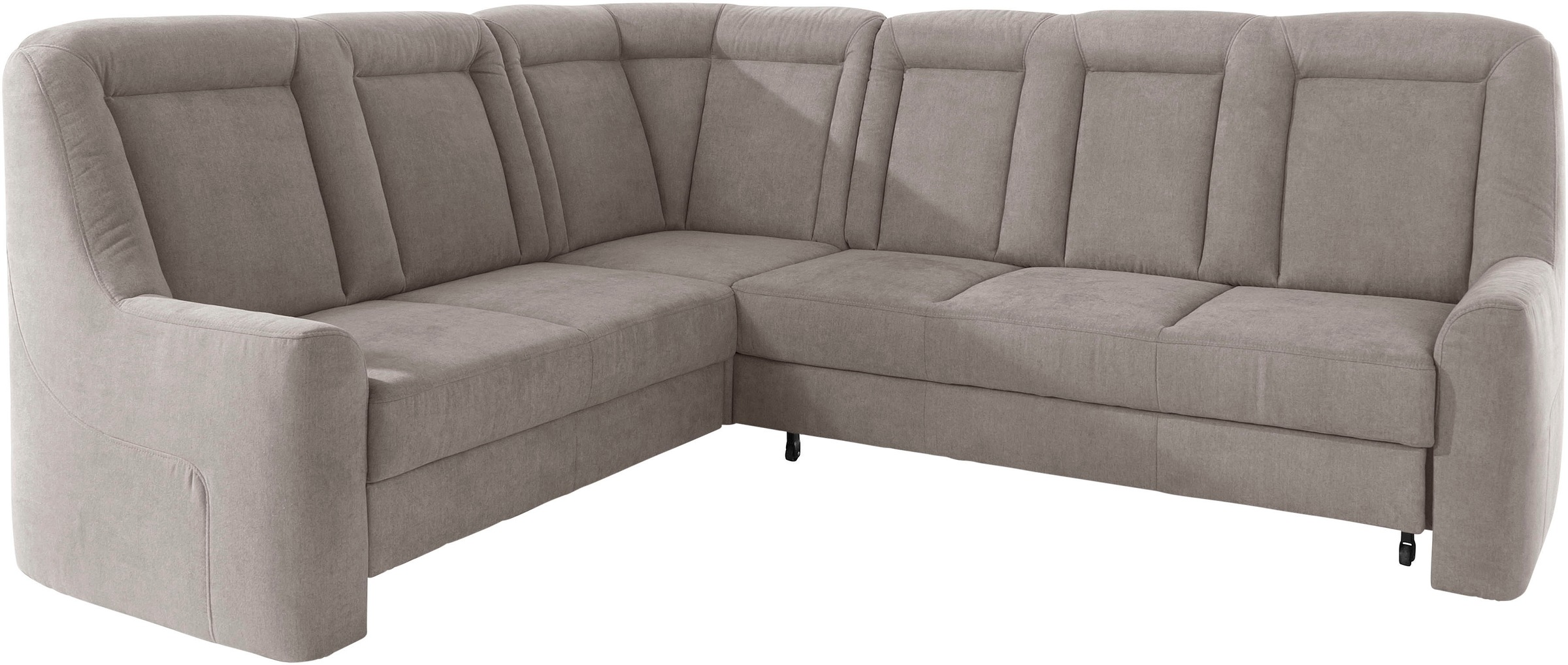 sit&more Ecksofa »Melissa L-Form«, klassisches Polsterprogramm, wahlweise Bettfunktion und Schubkasten