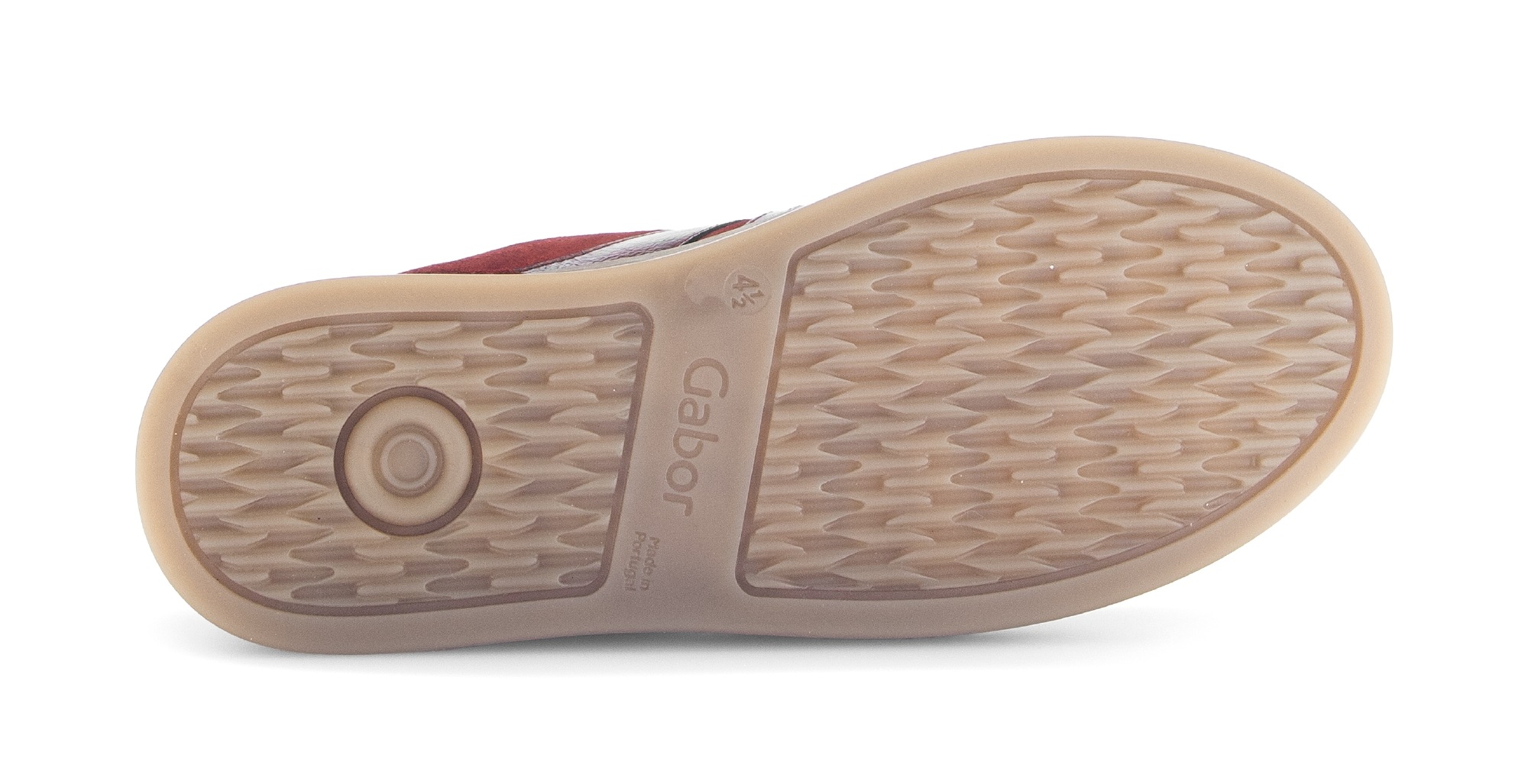 Gabor Plateausneaker »FLORENZ«, Freizeitschuh, Halbschuh, Schnürschuh in Bequemweite G (= weit)