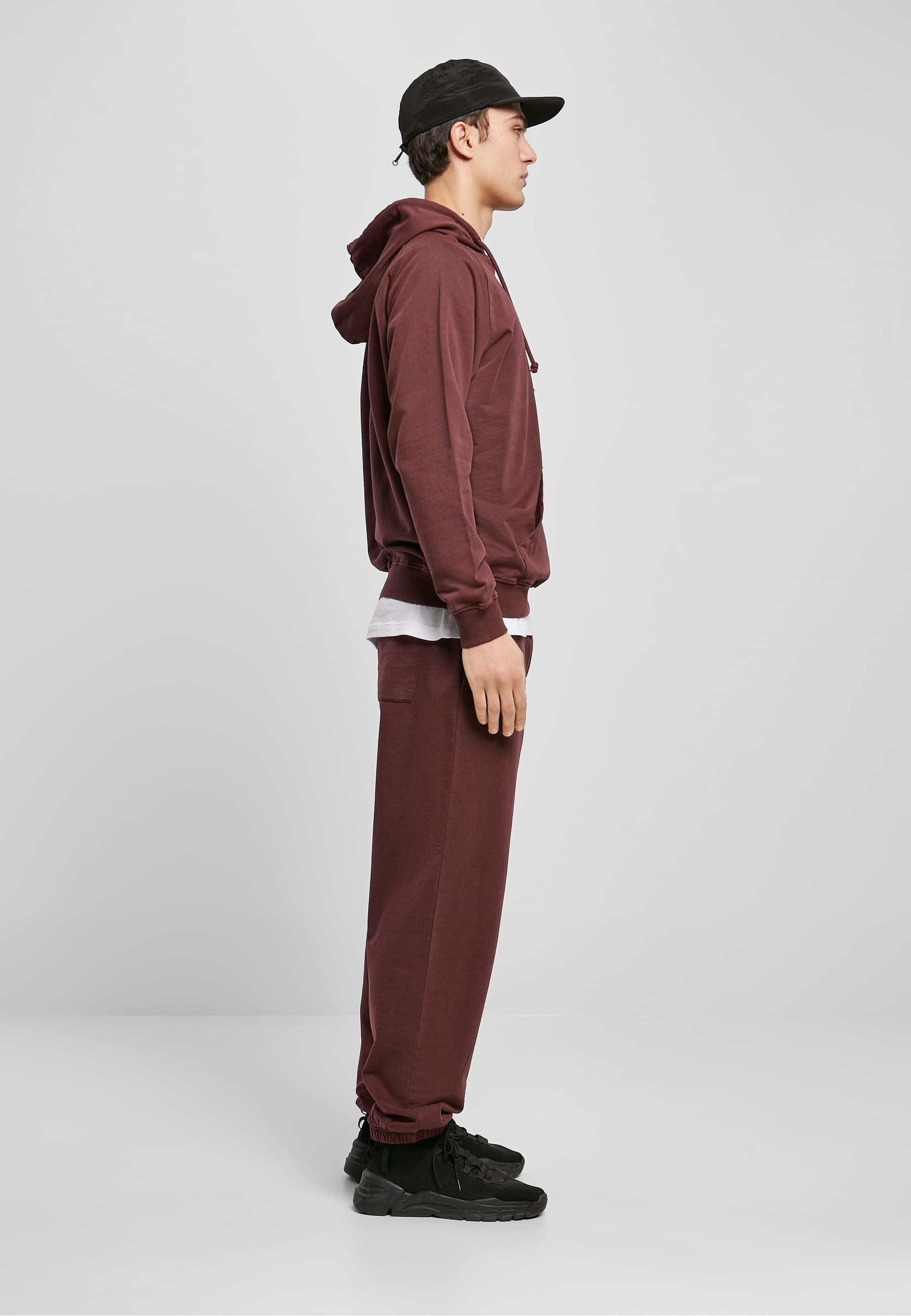 URBAN CLASSICS Sweatshirt »Urban Classics Herren Overdyed Hoody«, (1 tlg.)