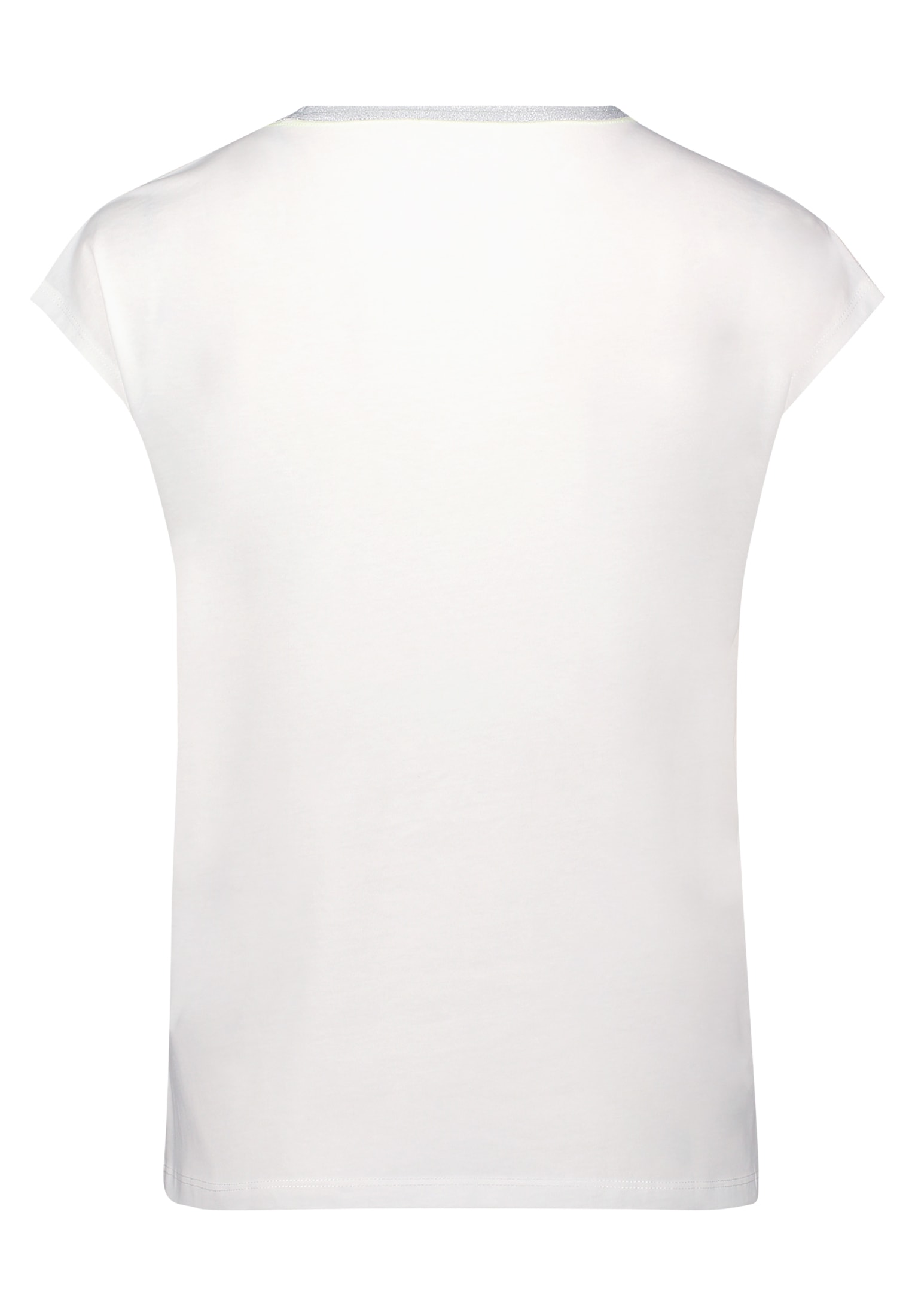 Cartoon Kurzarmshirt »Cartoon Rundhals-Shirt mit Placement«, (1 tlg.), Aufgesteppte Bänder