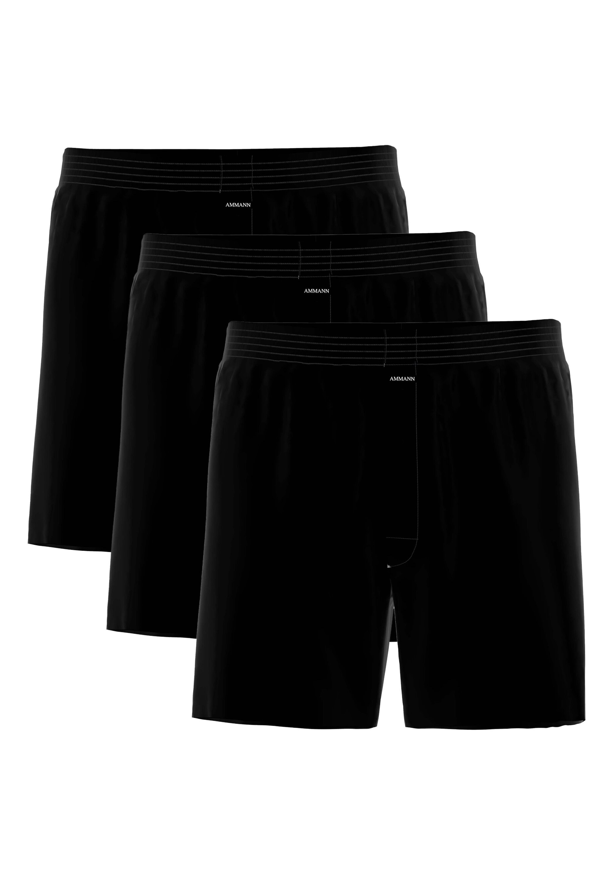 Ammann Boxershorts "Boxershort Basic Cotton Boxer Short 3P 3er Pack" günstig online kaufen
