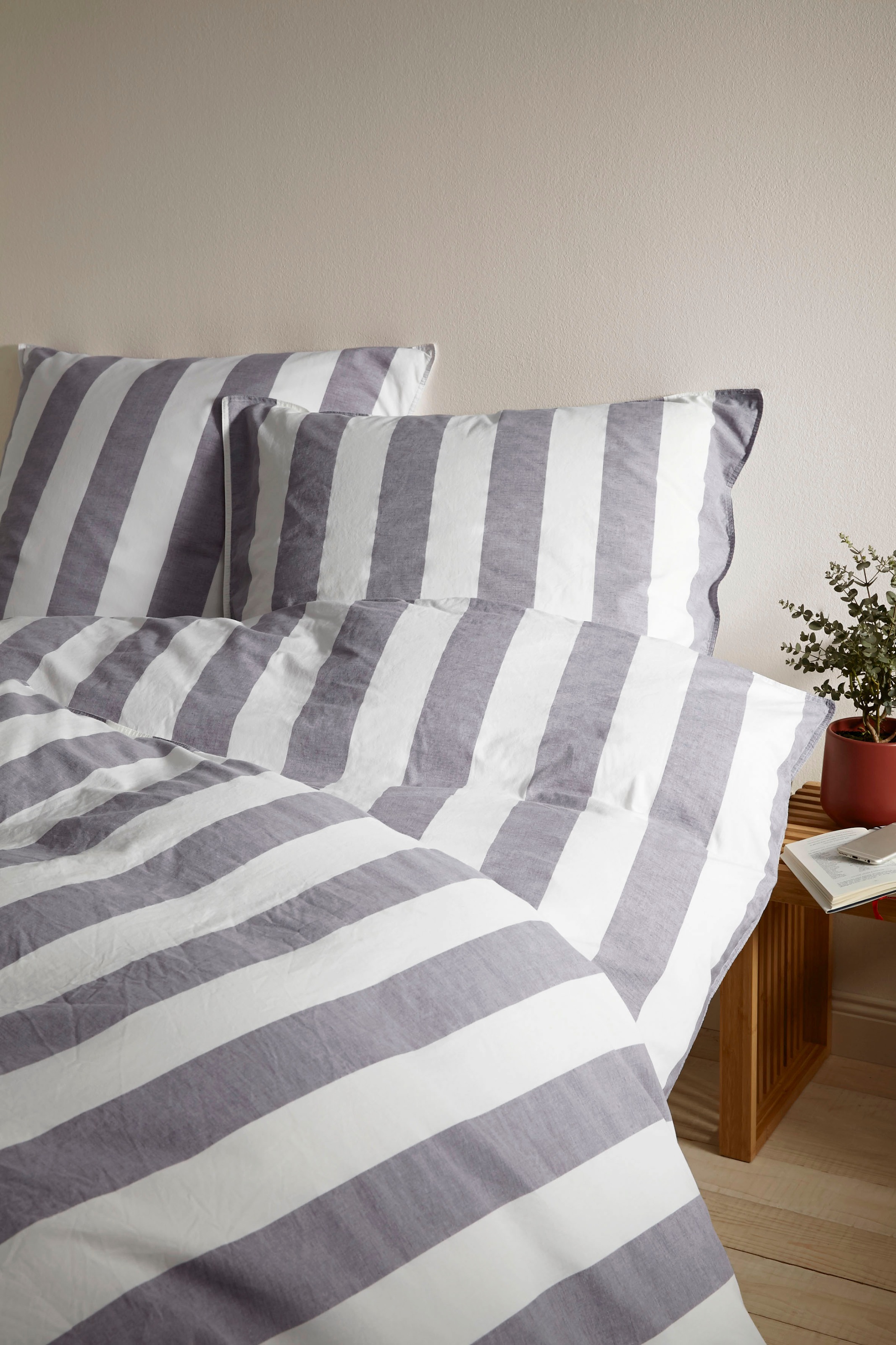 Yes for Bed Bettwäsche »Connect«, mit Streifen