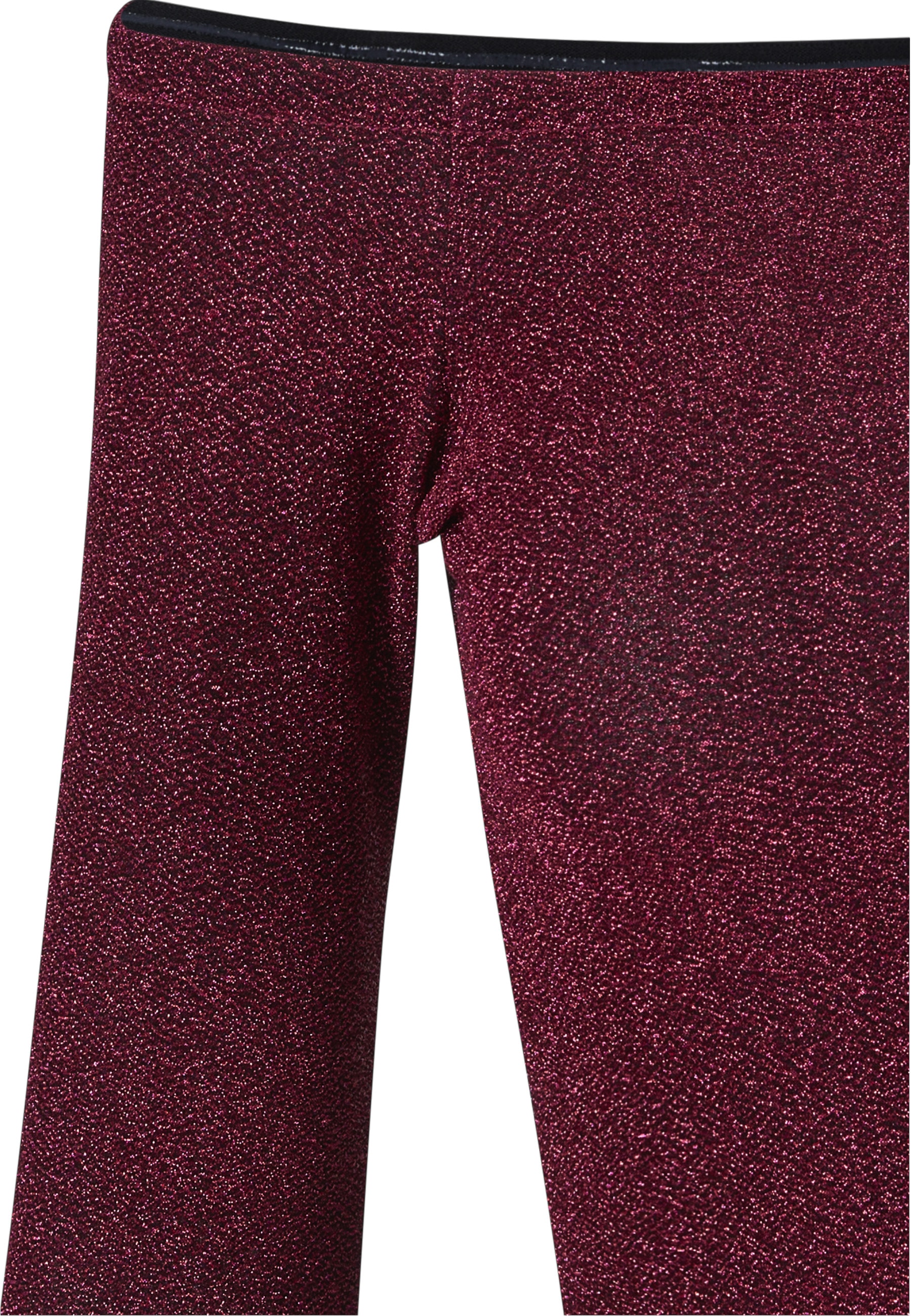 URBAN CLASSICS Longsleeve »Urban Classics Damen Ladies Off Shoulder Glitter Longsleeve« 1 Stk.