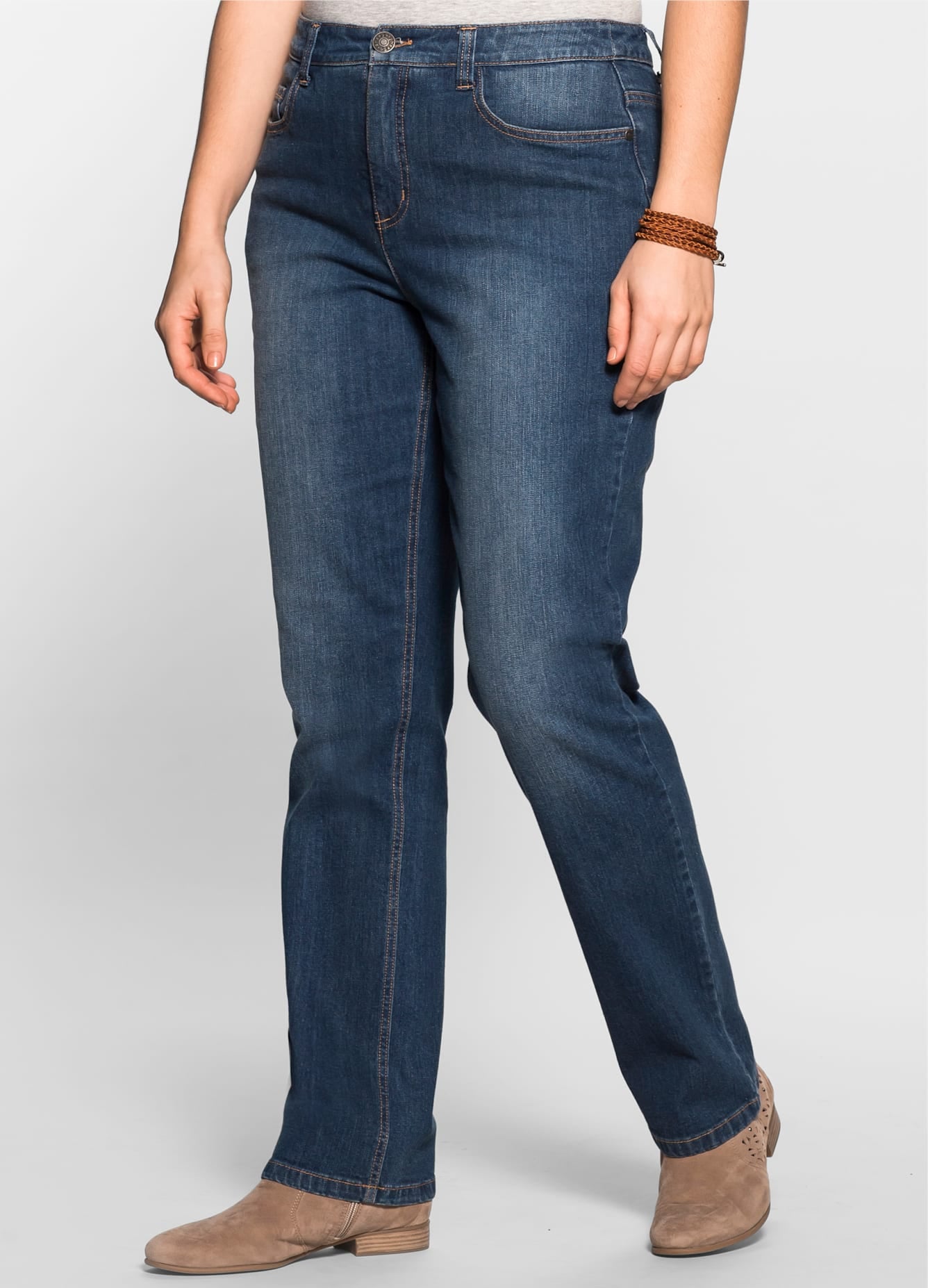 Sheego 5-Pocket-Jeans, (1 tlg.) günstig online kaufen