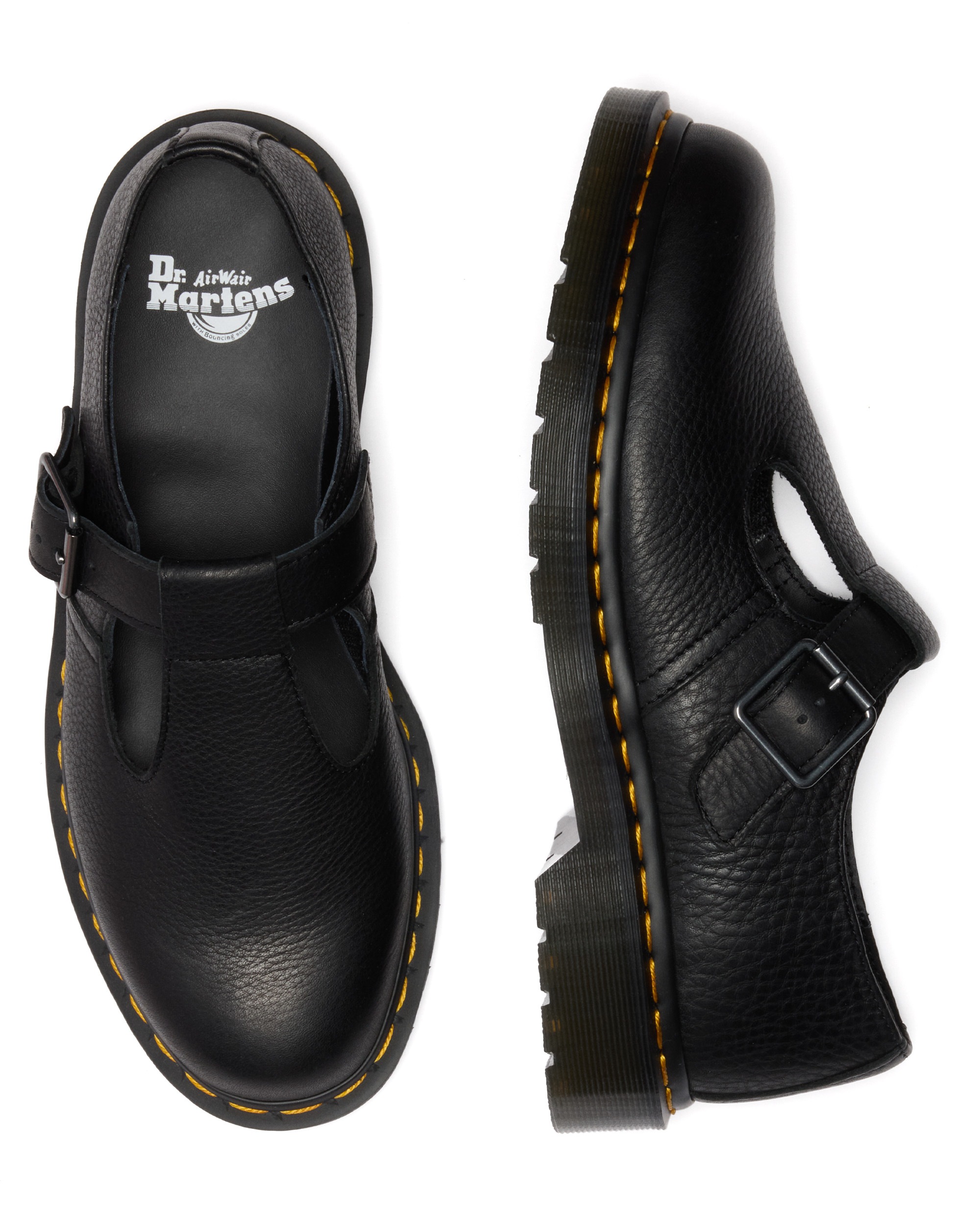 Thumbnail - DR. MARTENS Slipper "Polley" Spangenschuh, Halbschuh, Mary Jane mit Blockabsatz