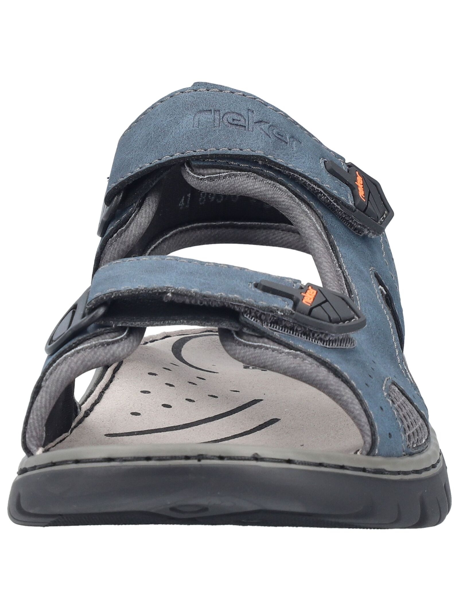 Sandale RIEKER "Rieker Sandalen Textil", Damen, Gr. 42, denim, Textil, Schuhe Sandale 2