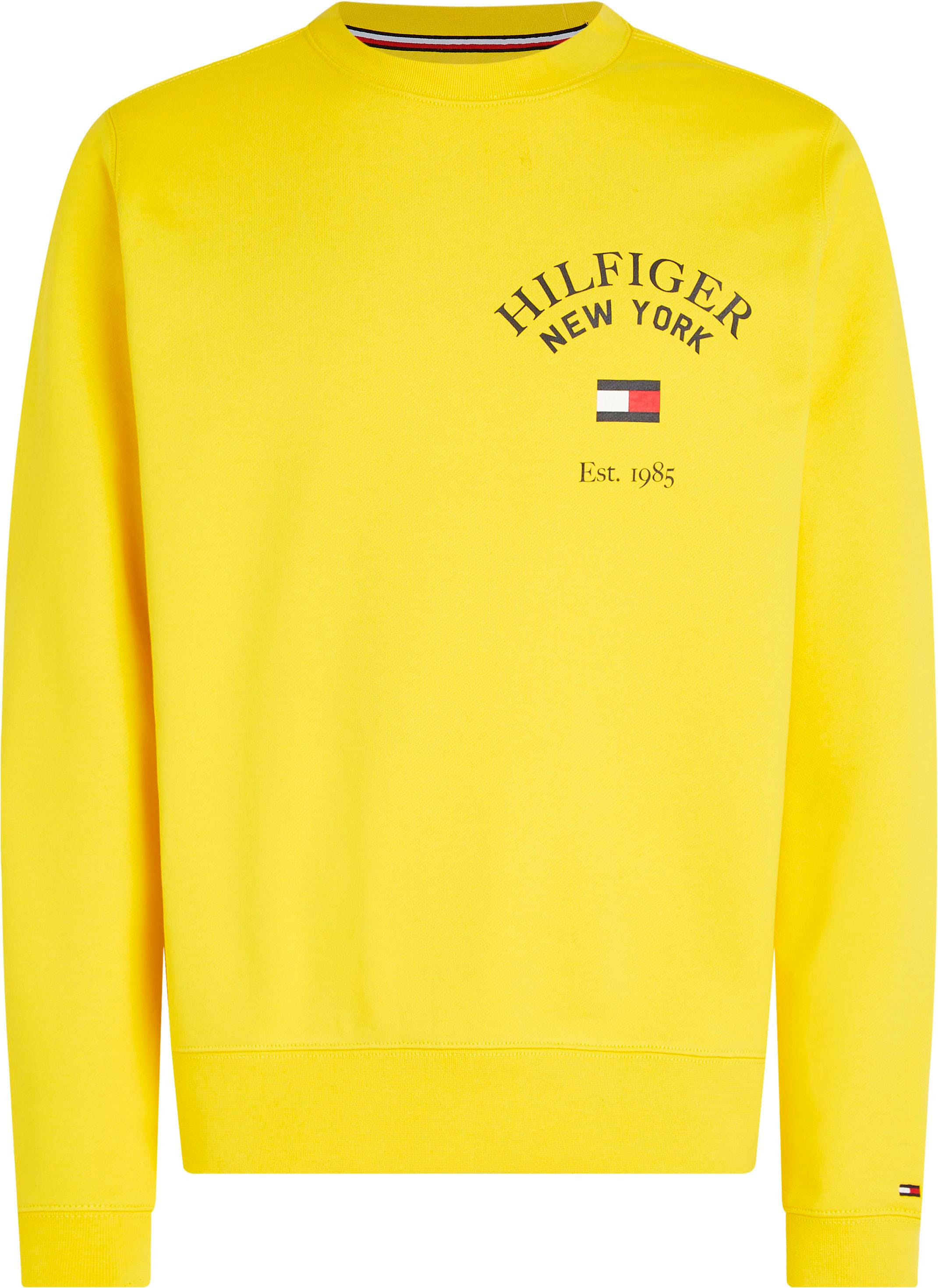 Tommy Hilfiger Sweatshirt »WCC ARCHED VARSITY SWEATSHIRT«, mit modischem  Logodruck auf der Brust ▷ bestellen | BAUR