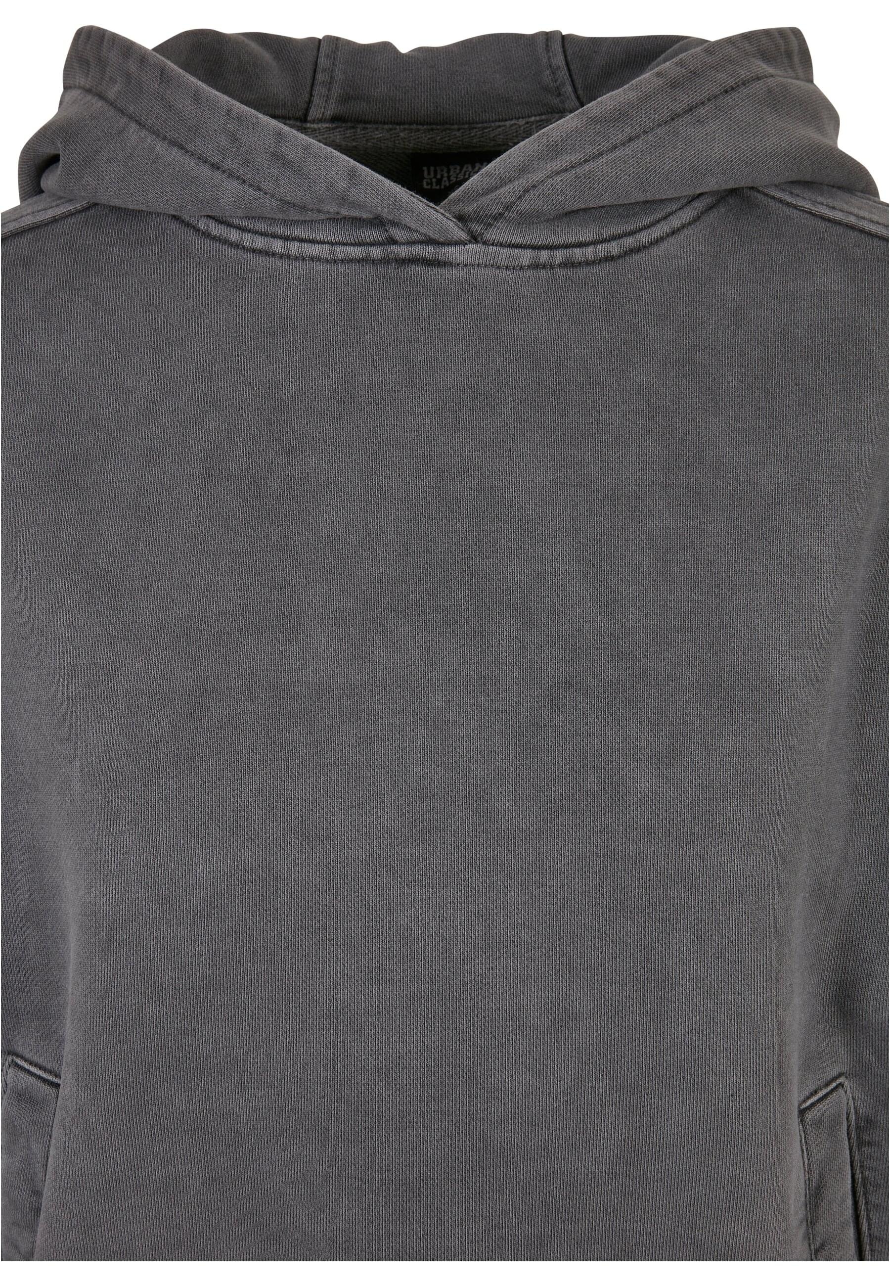 URBAN CLASSICS Kapuzenpullover »Urban Classics Damen Ladies Heavy Terry Garment Dye Hoody«, (1 tlg.)