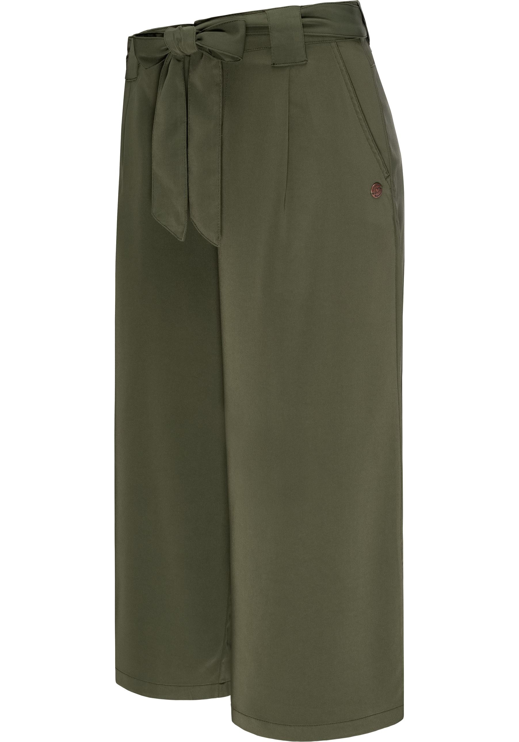 Stoffhose »Yara«, Stylische Culotte Hose mit Gürtel