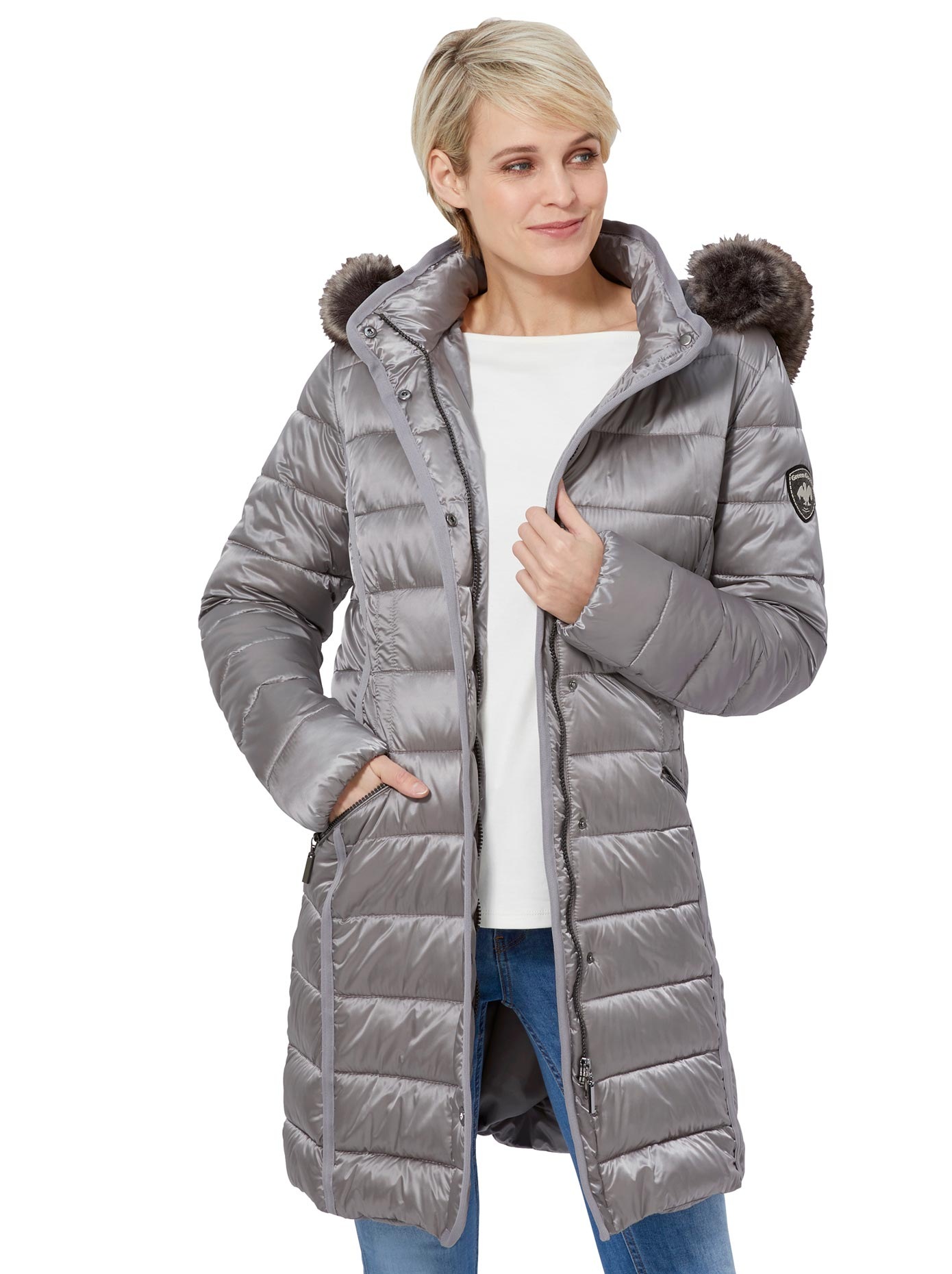 Graue Mantel Fur Damen Online Bestellen Baur